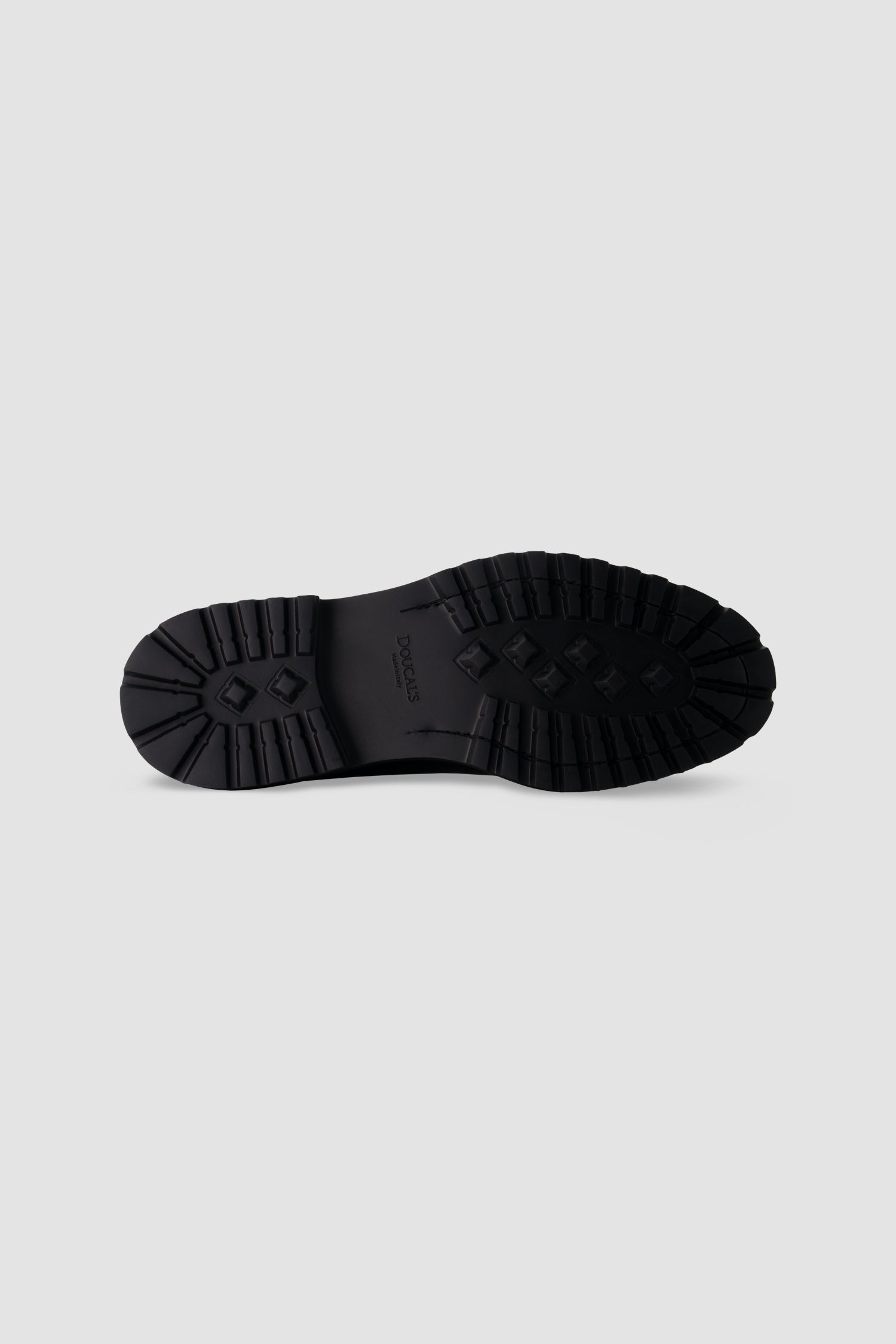 Ducal's Black Leather Loafers