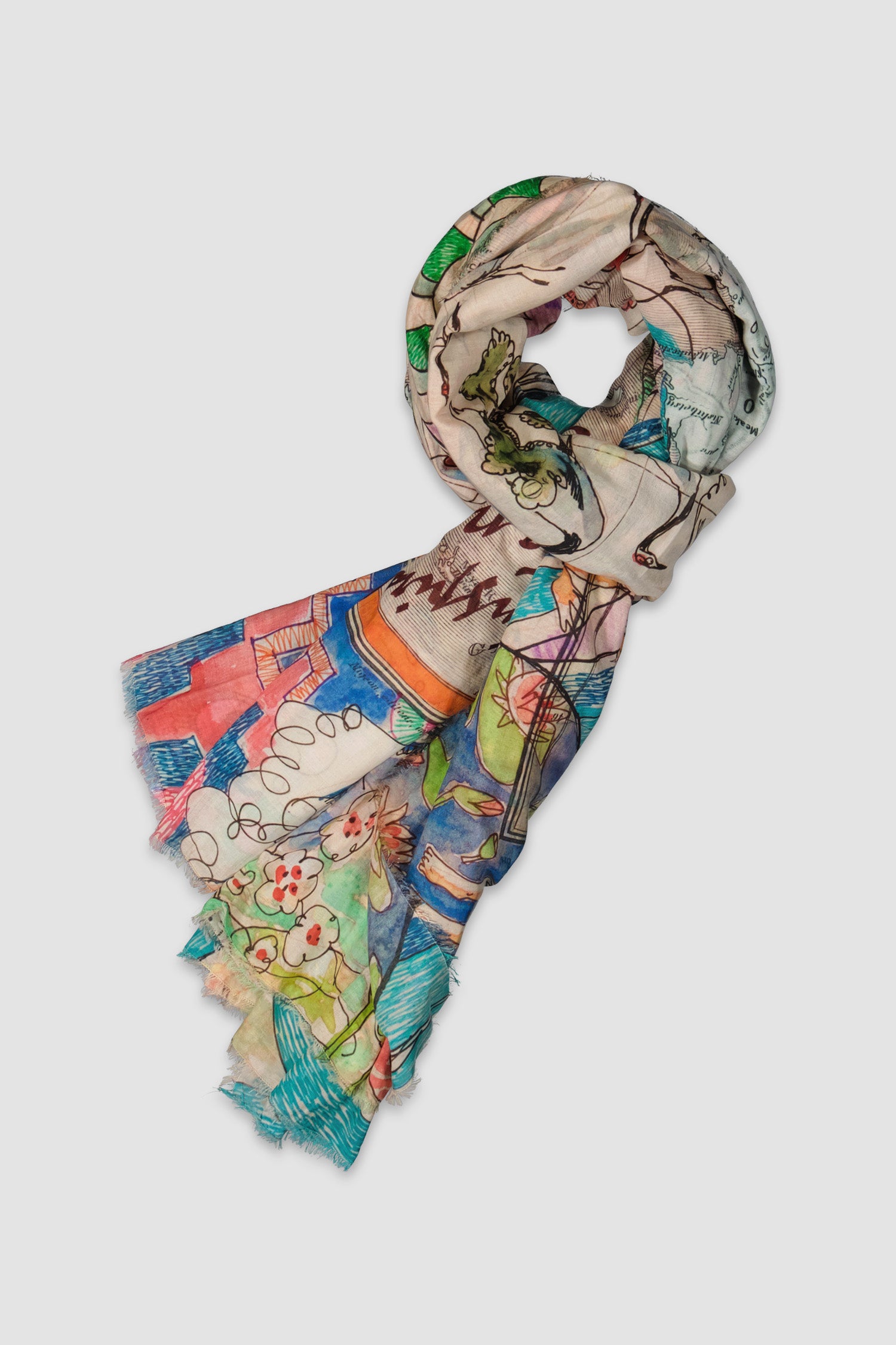 Faliero Sarti Multicolore Azzurrata