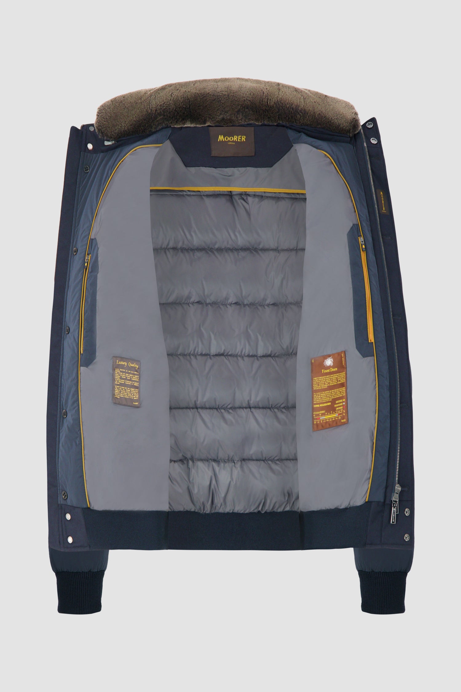 Moorer Blue FANTONI-OSL Jacket