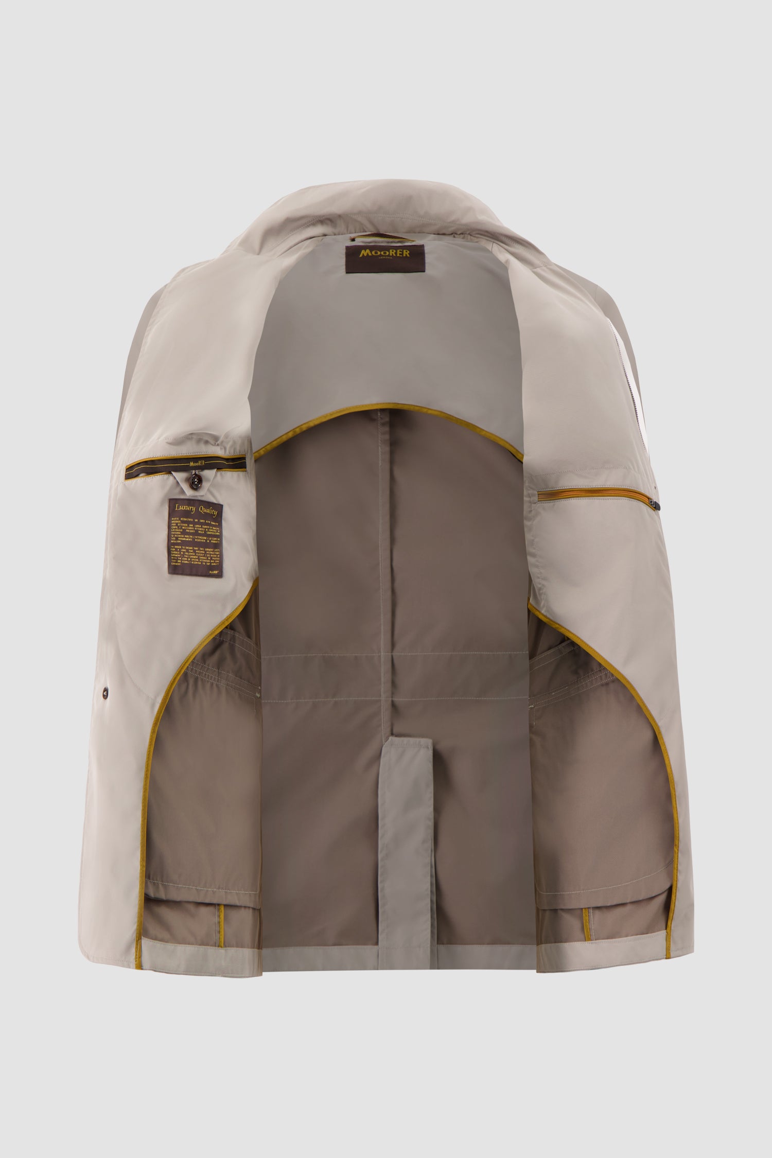 Moorer Beige GHIBERTI-KM Jacket