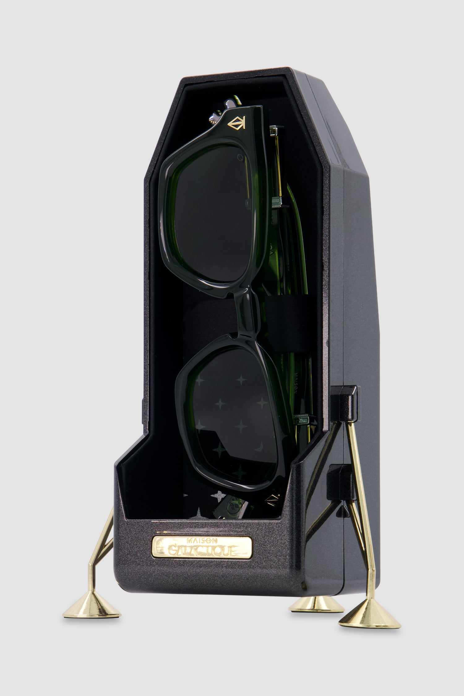 T Henri Maison Galactique Green Gyra Sunglasses