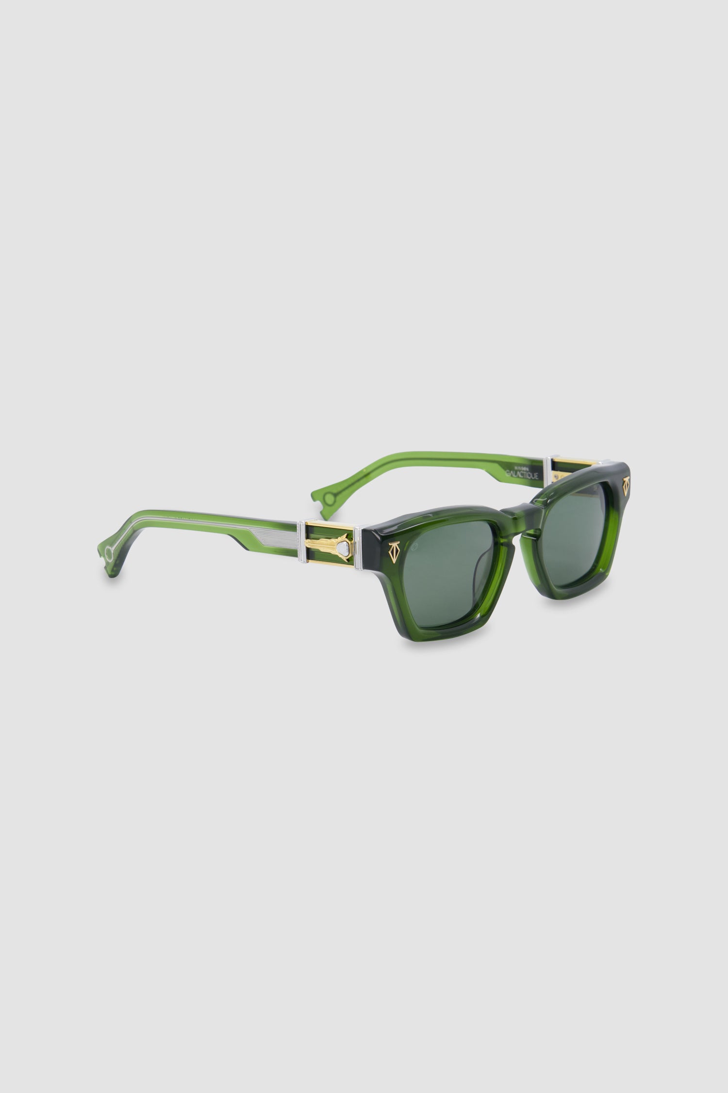 T Henri Maison Galactique Green Gyra Sunglasses