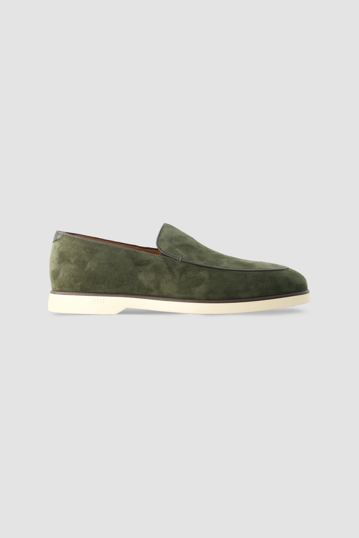 Zilli Green Suede Loafer