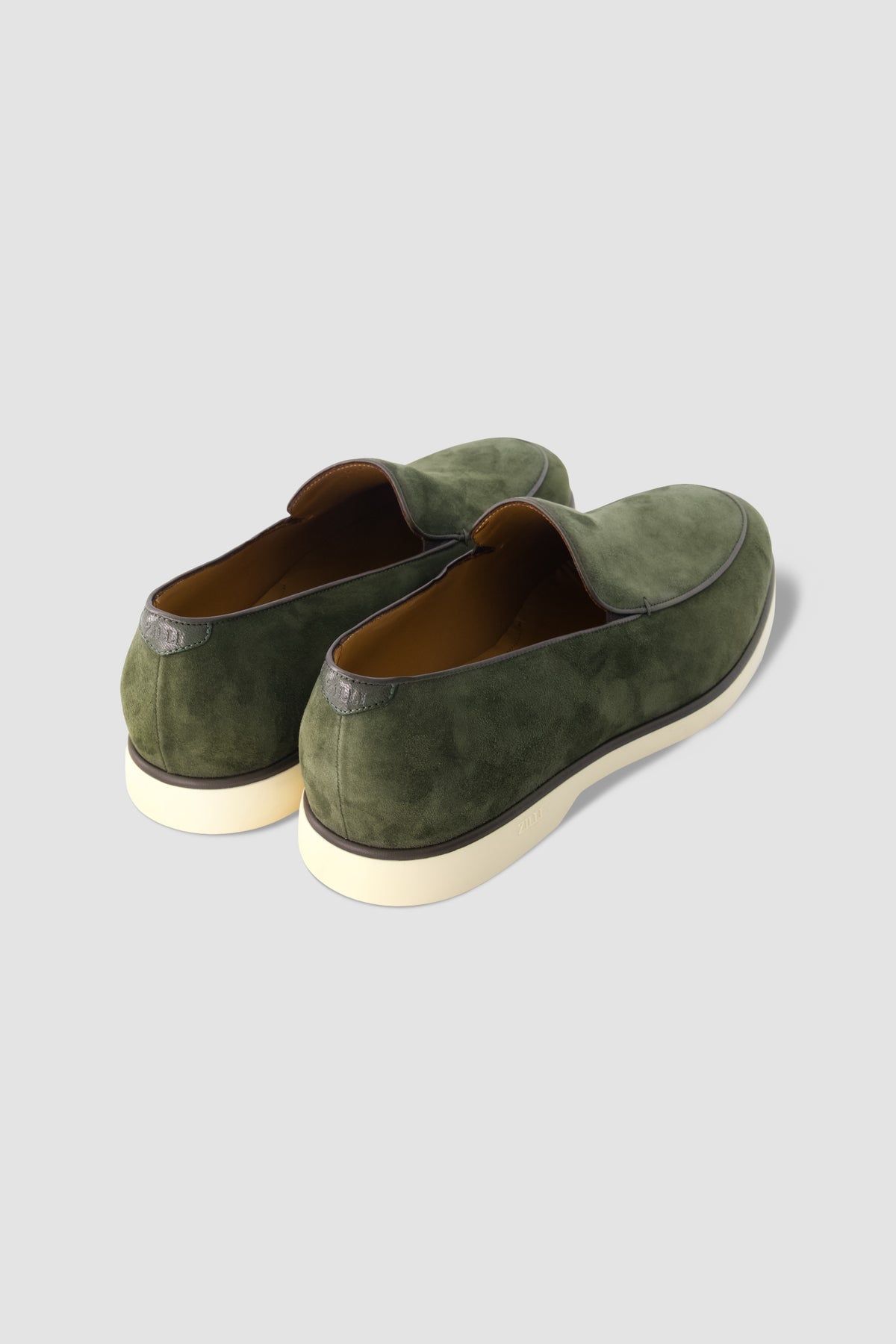 Zilli Green Suede Loafer