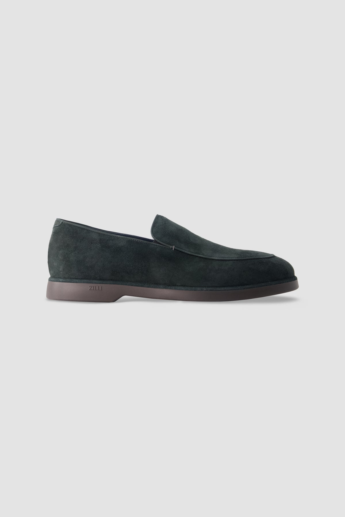 Zilli Black Suede Loafer