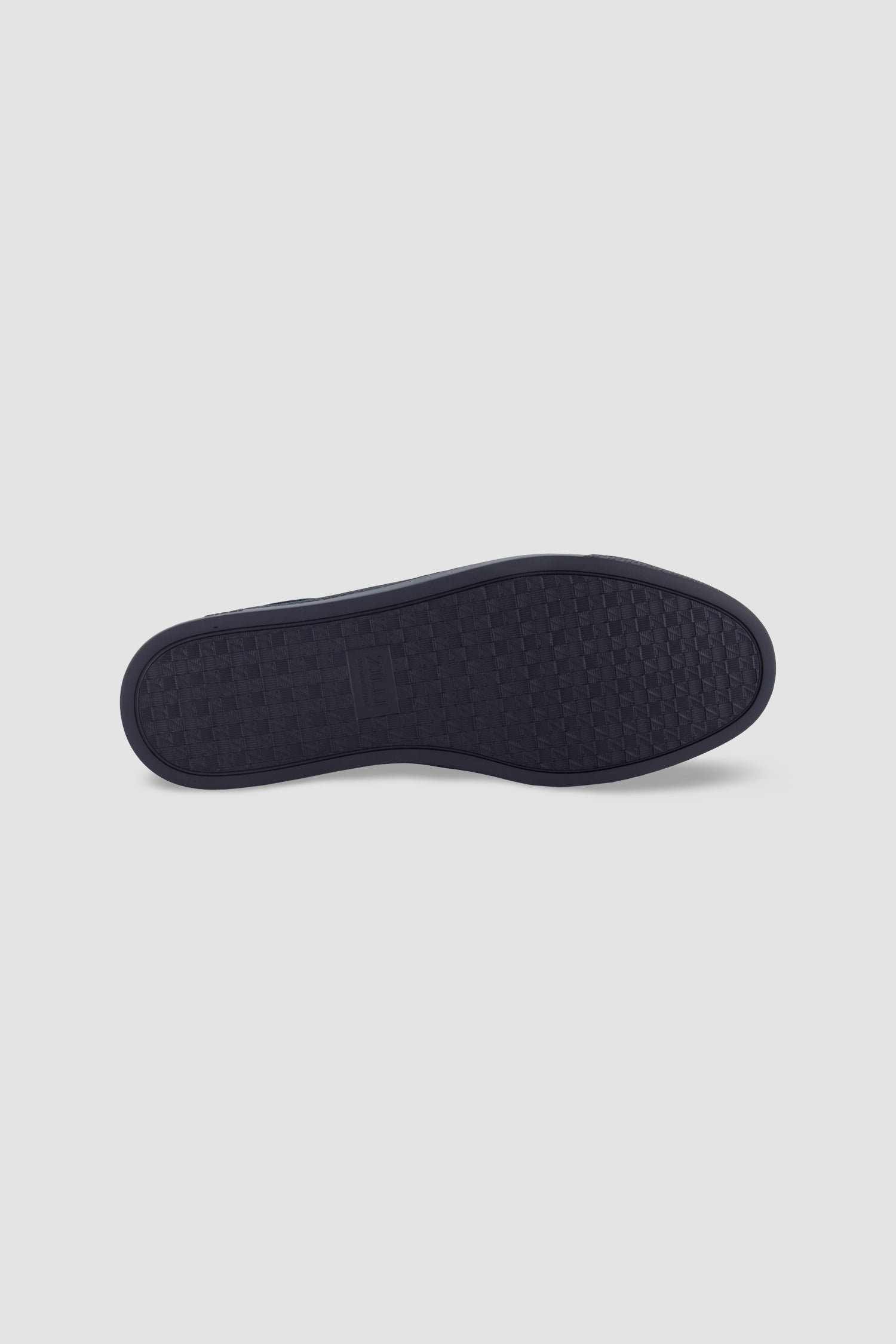 Zilli Deerskin navy  Slip-On Sneakers