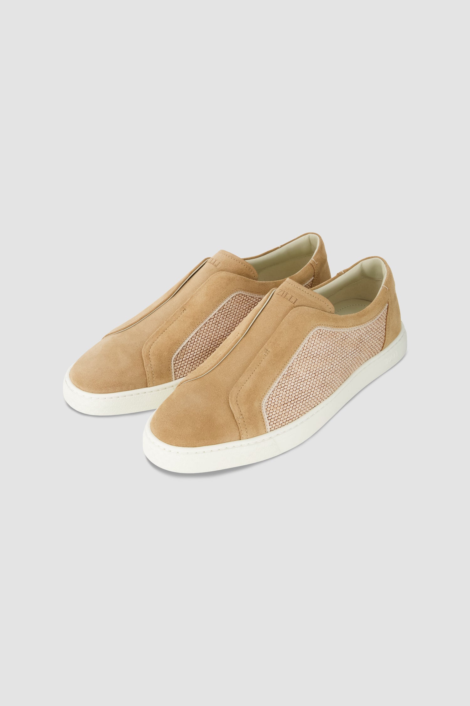 Zilli Velour Suede Sneakers