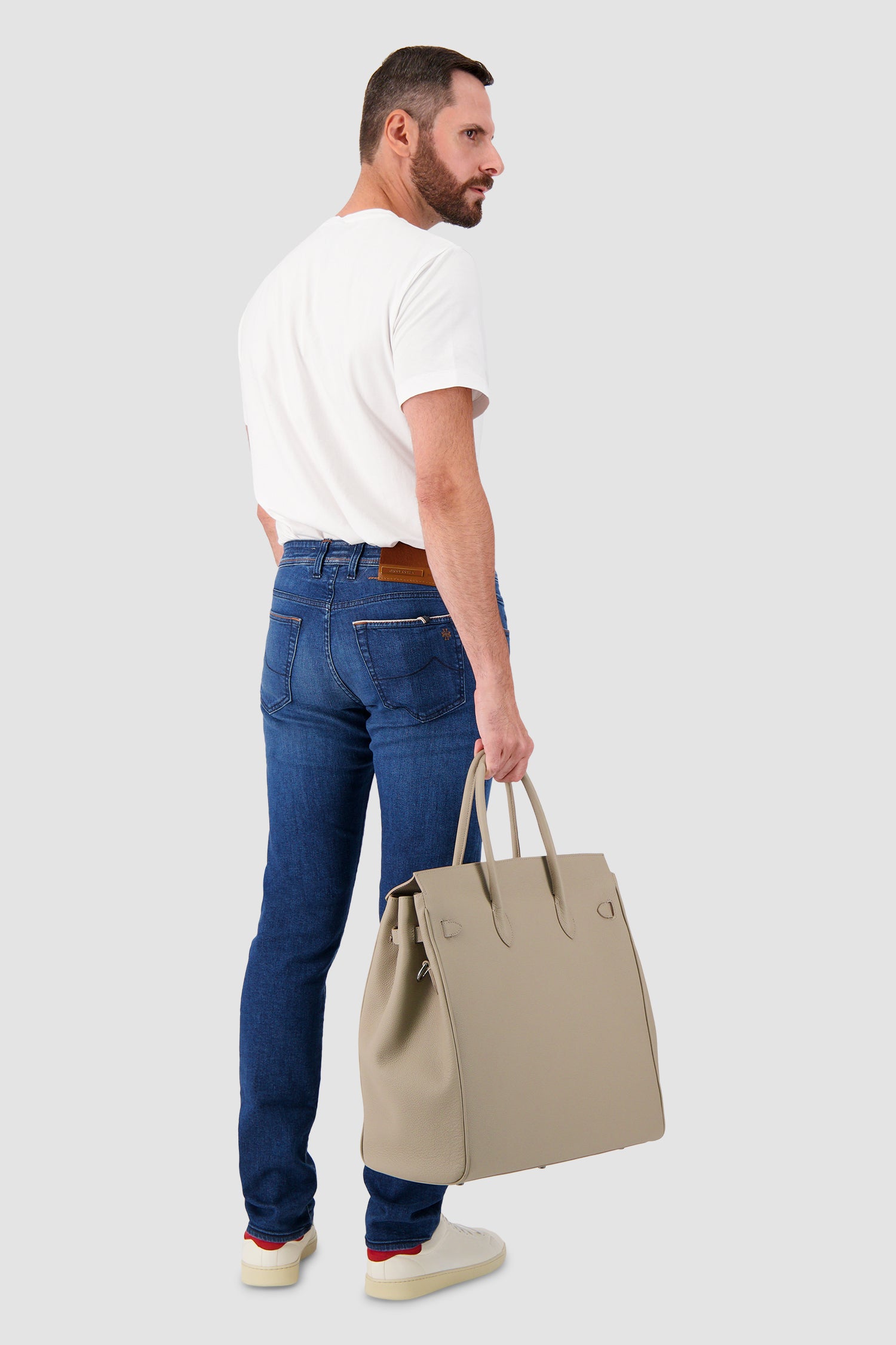 Sac de voyage en cuir Hettabretz