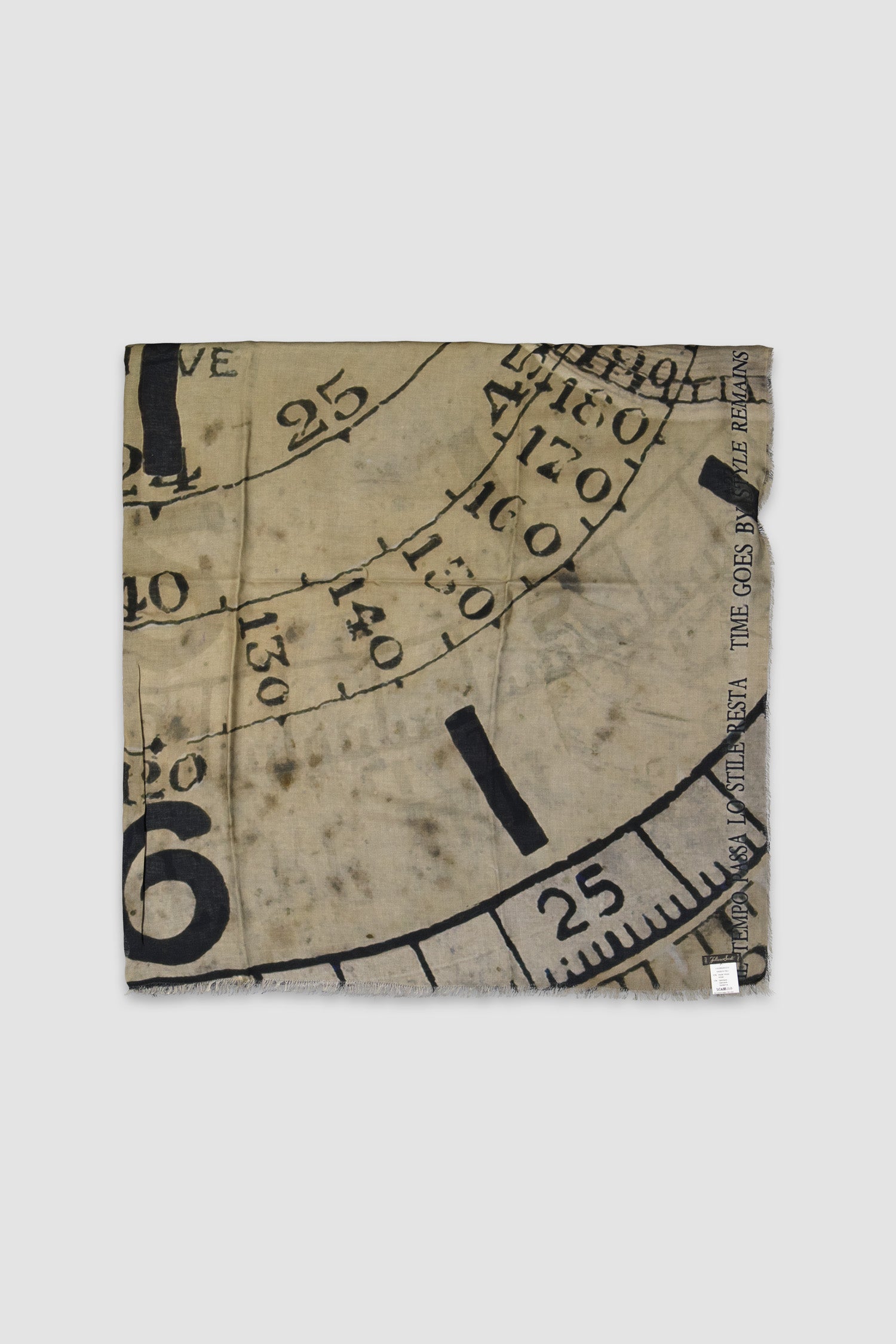 Faliero Sarti Multicolor Time 1 Scarf