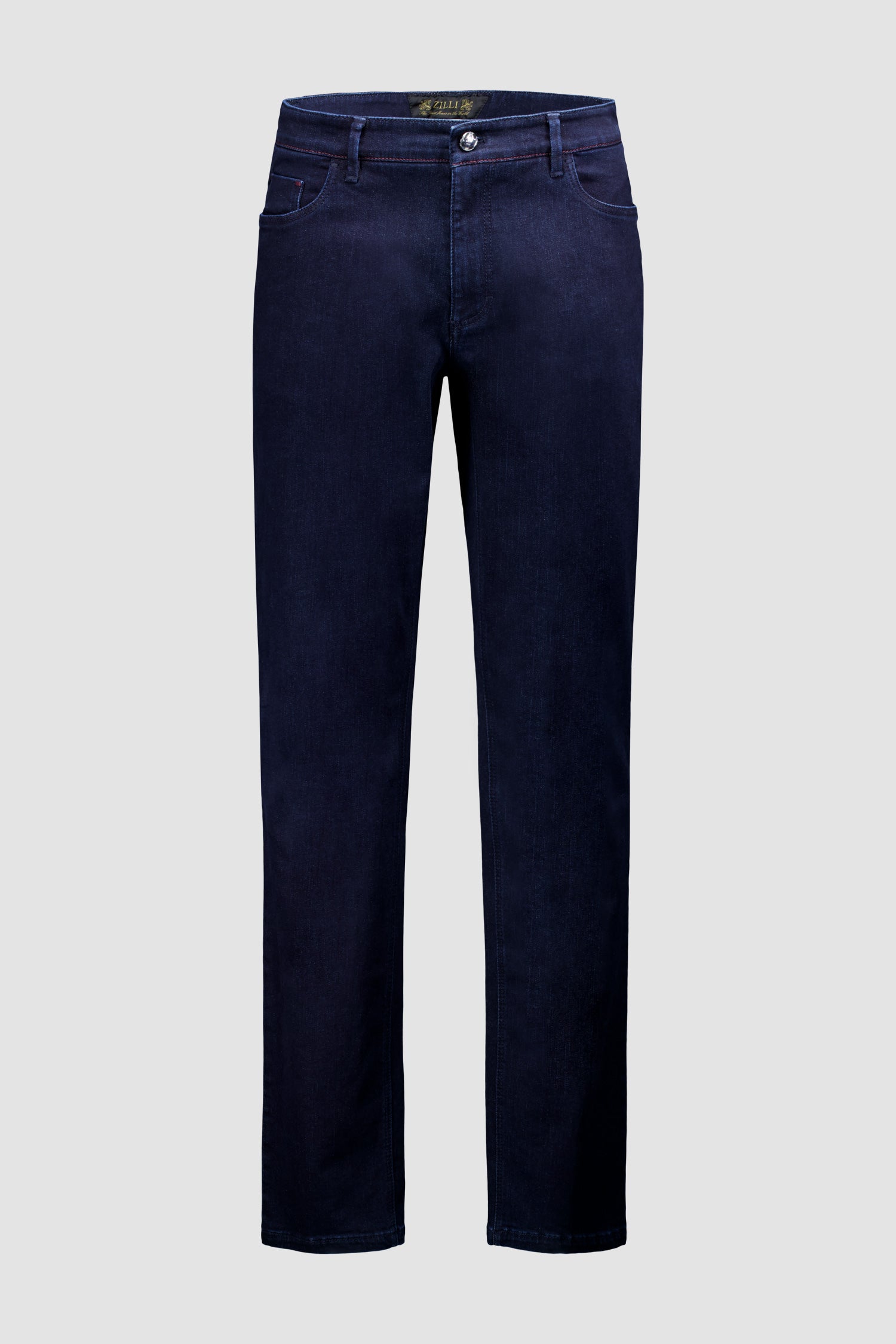 Zilli Micro Griffon Embroidered Regular Jeans