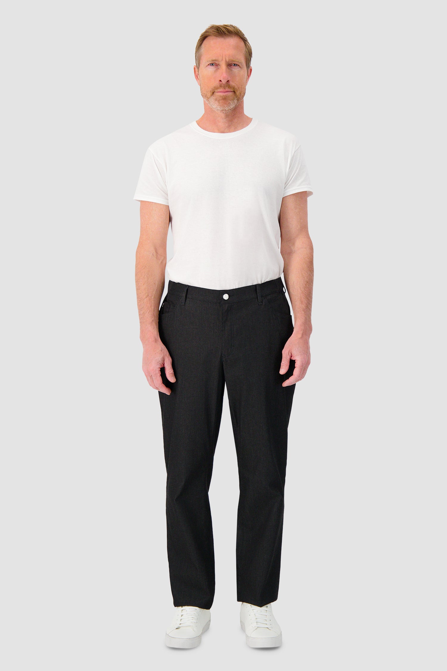 Zilli Black Slim Fit Denim Ultralight Griffon Vertica Jeans