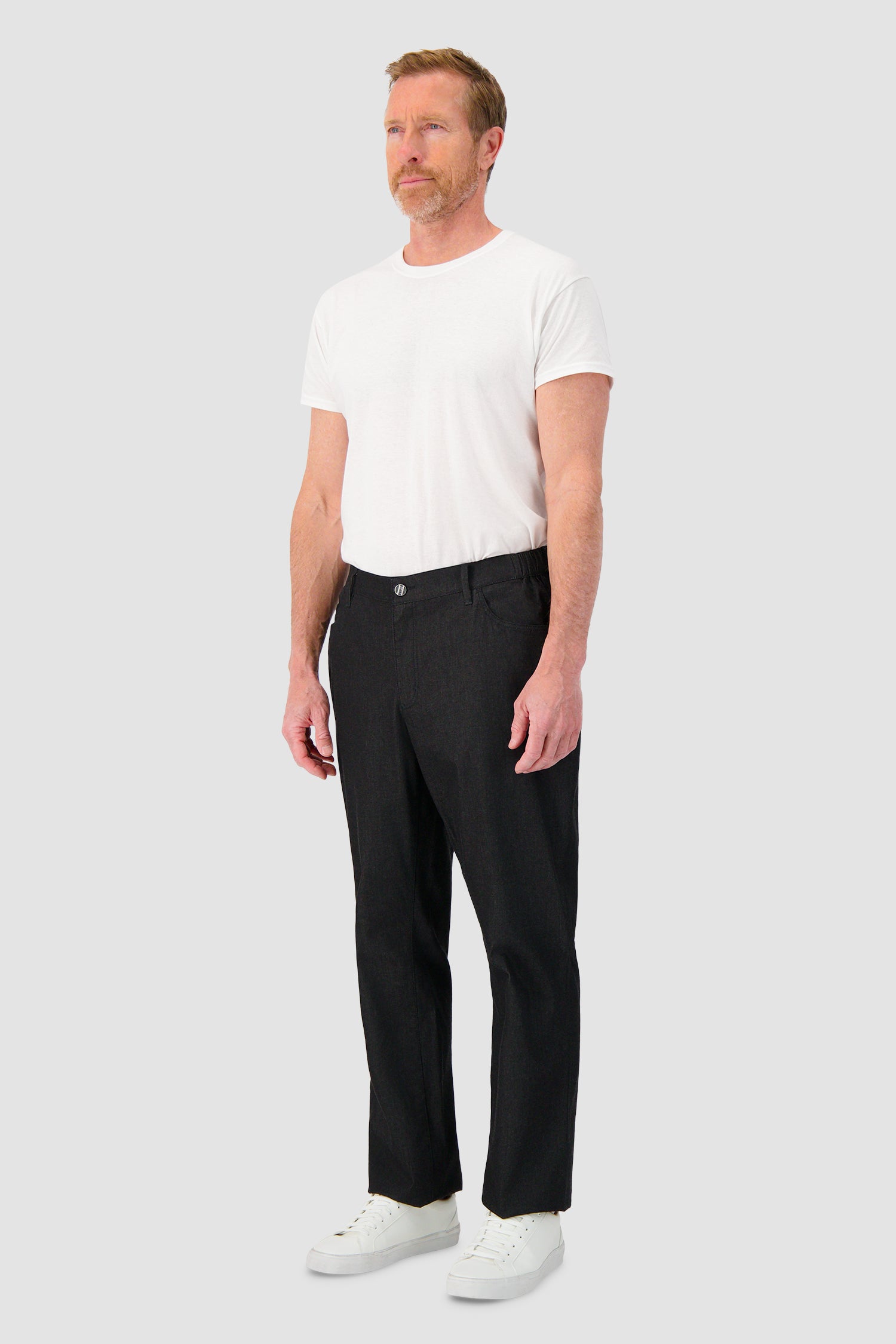 Zilli Black Slim Fit Denim Ultralight Griffon Vertica Jeans