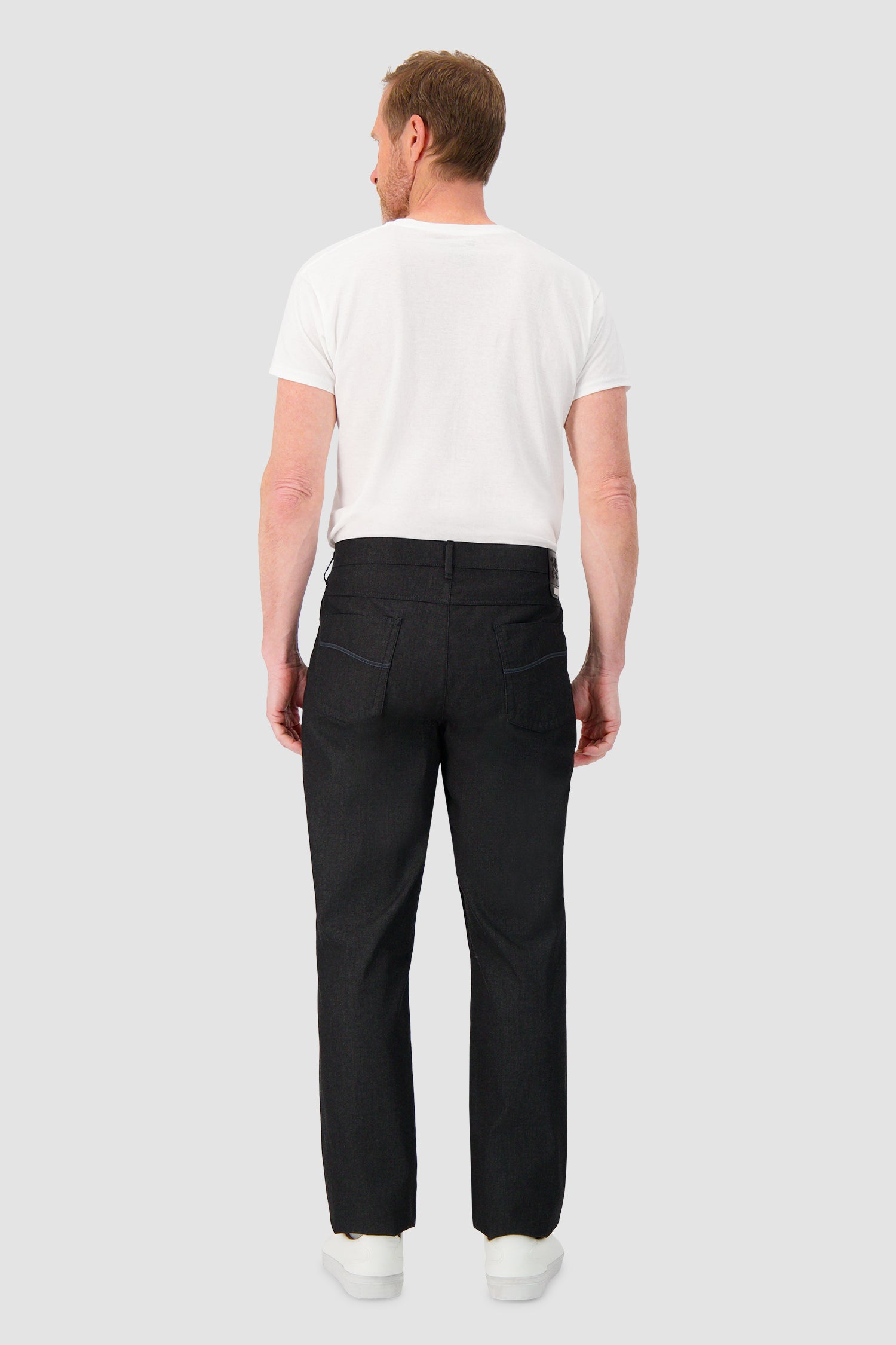 Zilli Black Slim Fit Denim Ultralight Griffon Vertica Jeans