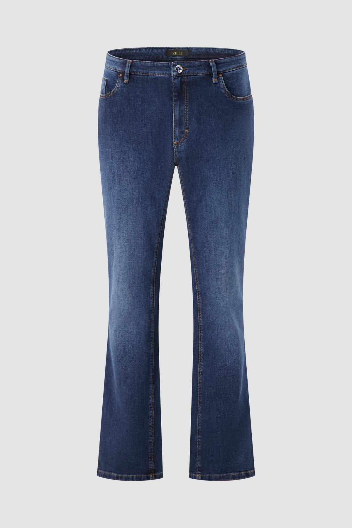 Zilli Dark Blue Bootcut Jeans