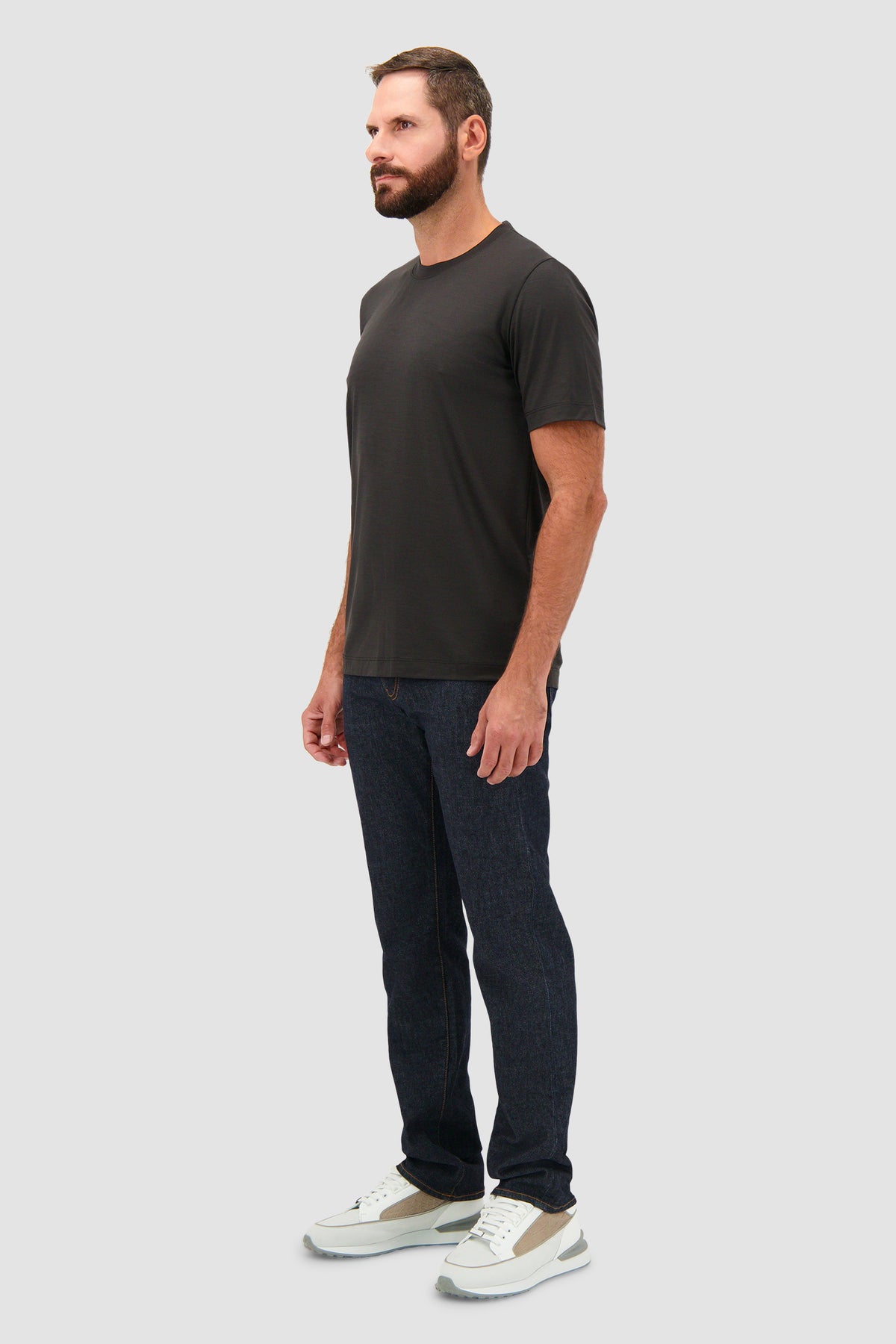 Marco Pescarolo Black James Crew-Neck T-Shirt