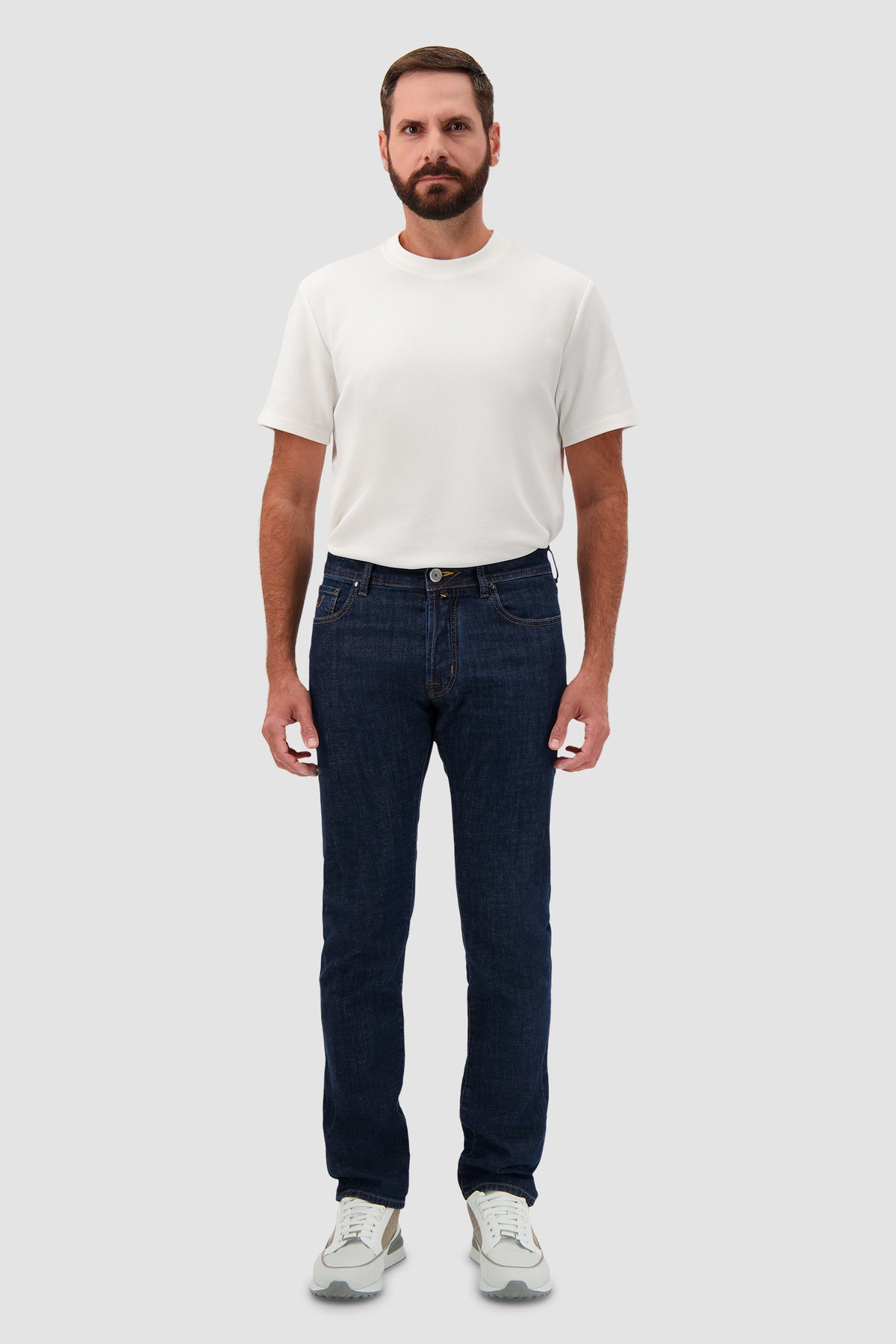 Jacob Cohen Dark Blue Slim Fit Bard Jeans