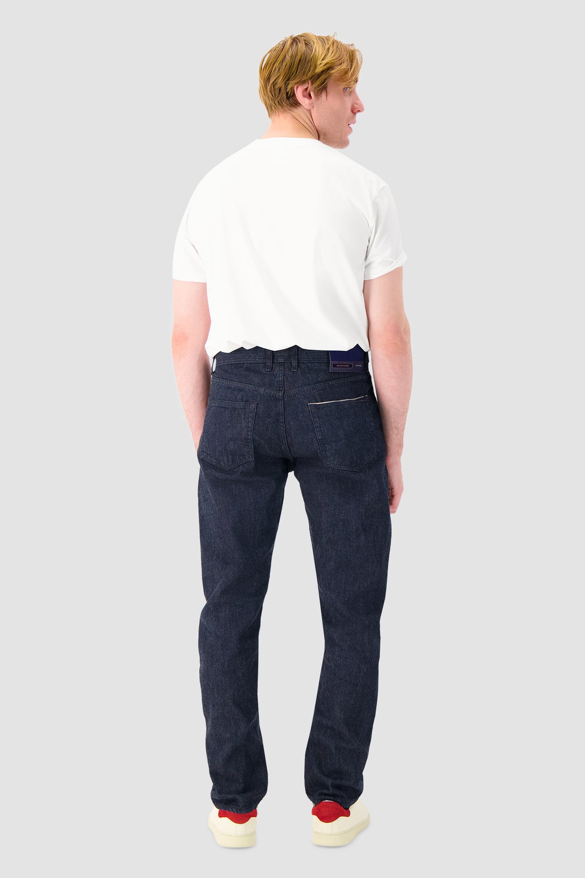 Jacob Cohen Dark Blue Regular Straight Jeans