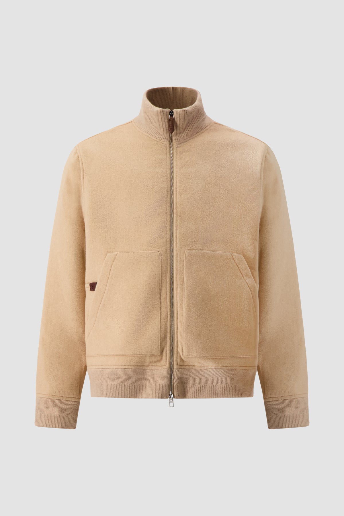 Jacob Cohen Beige Cashmere Bomber