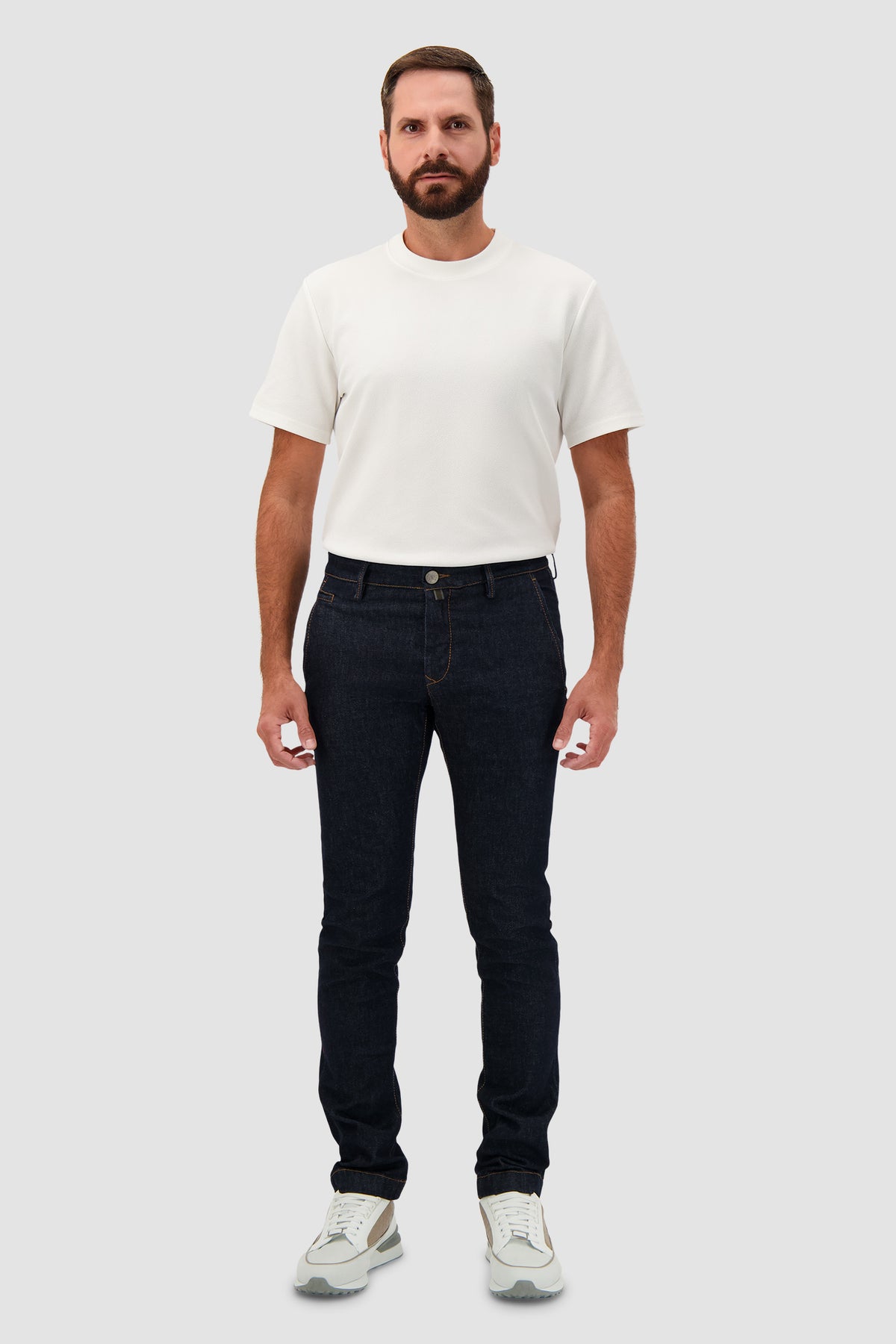 Jacob Cohen Blue Denim Straight Leg Jeans