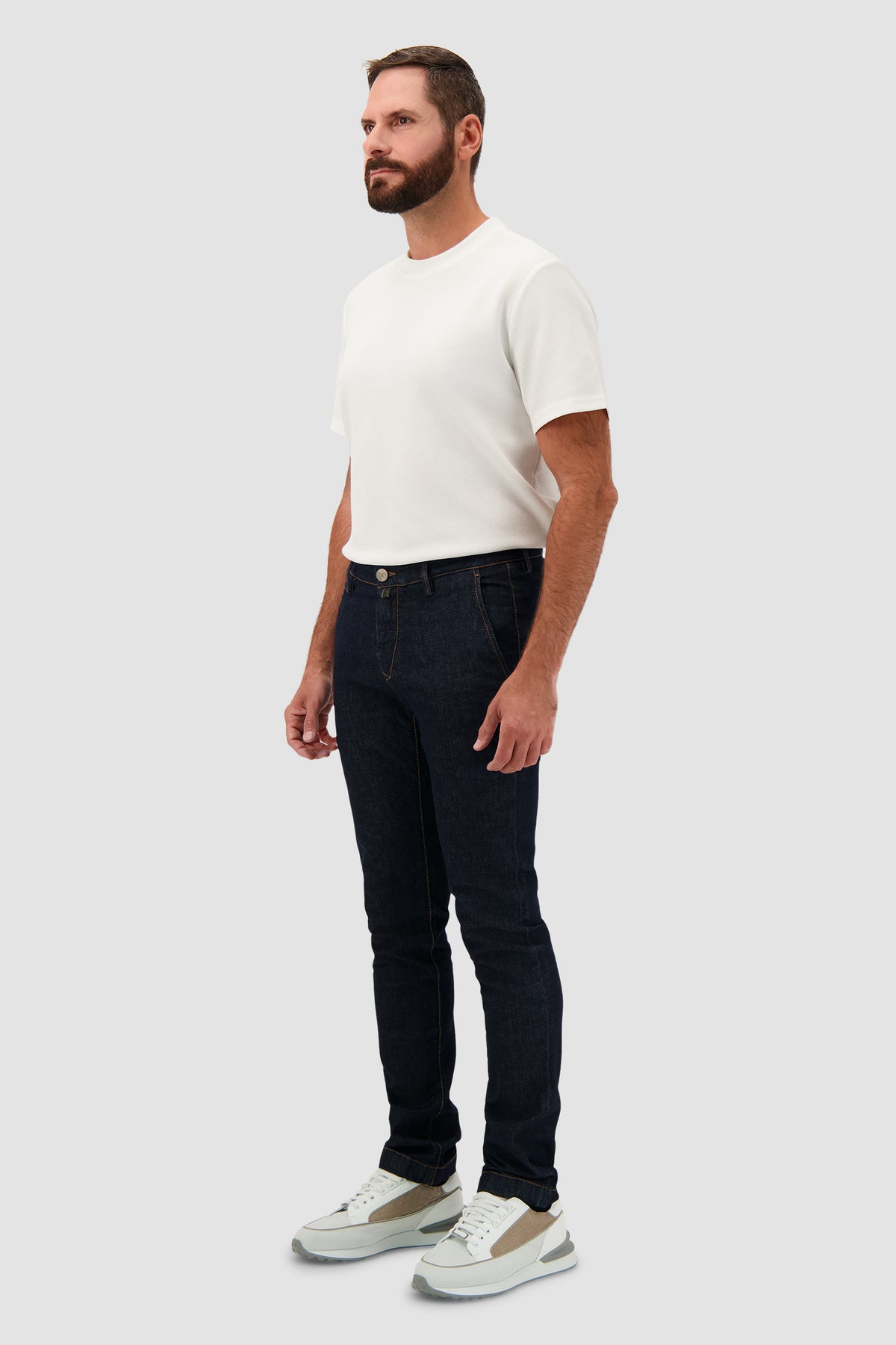Jacob Cohen Blue Denim Straight Leg Jeans
