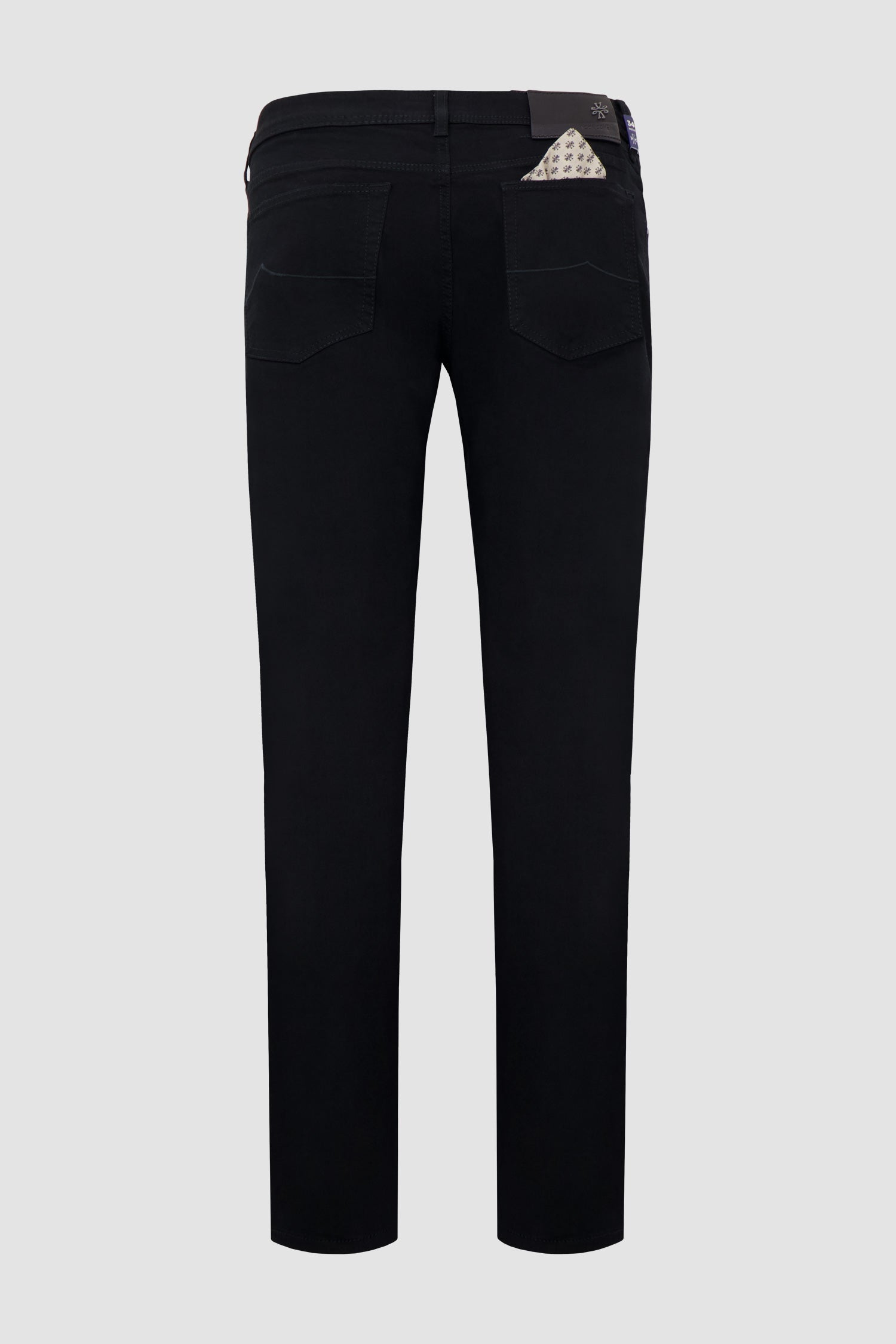 Jacob Cohen Black Slim Fit Zip Bard Jeans