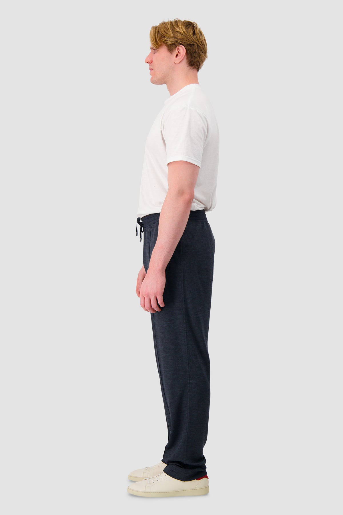 Stefano Ricci Navy Wool Knit Track Pants