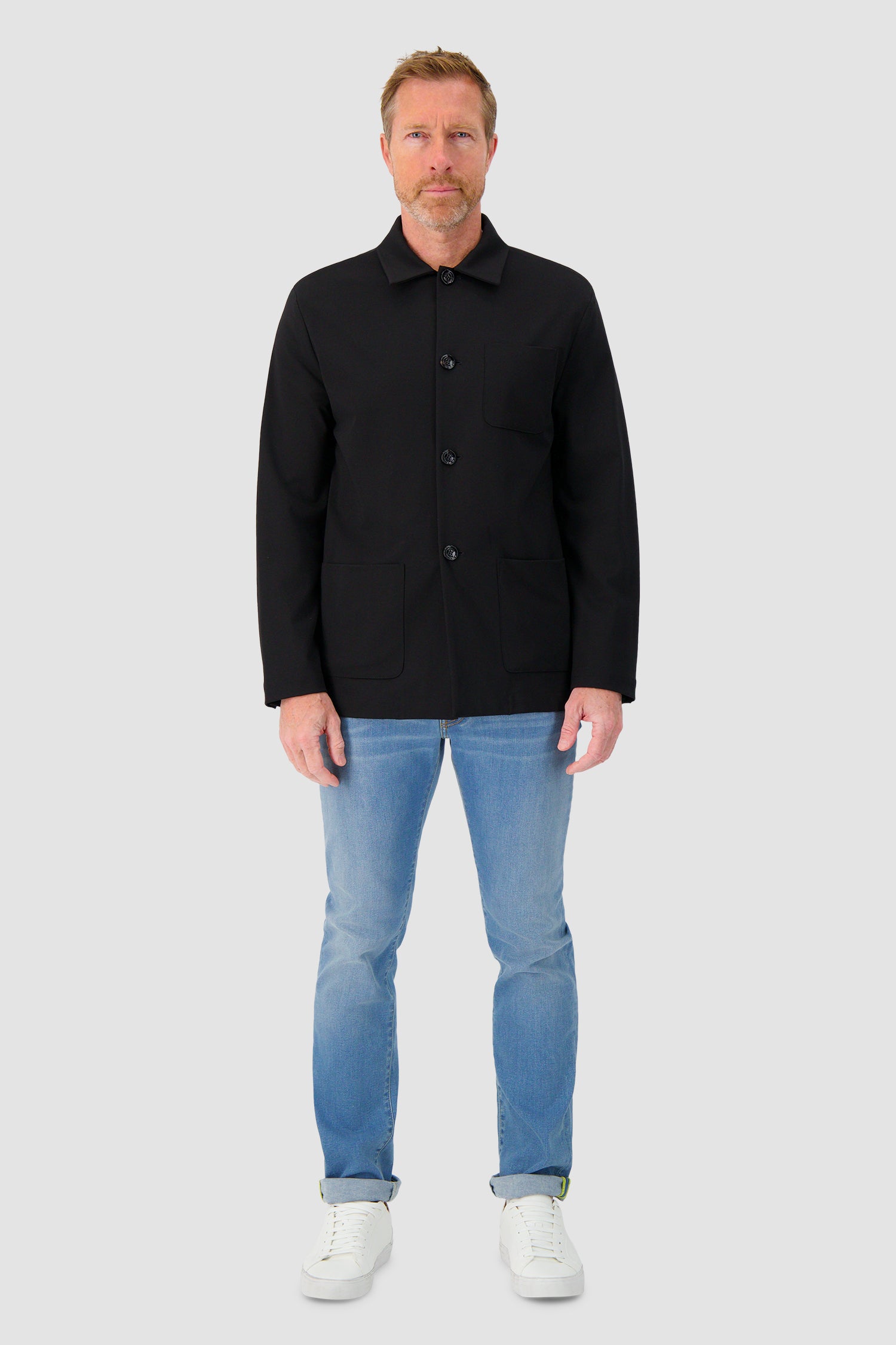 Veste Moorer Black Keaton-J