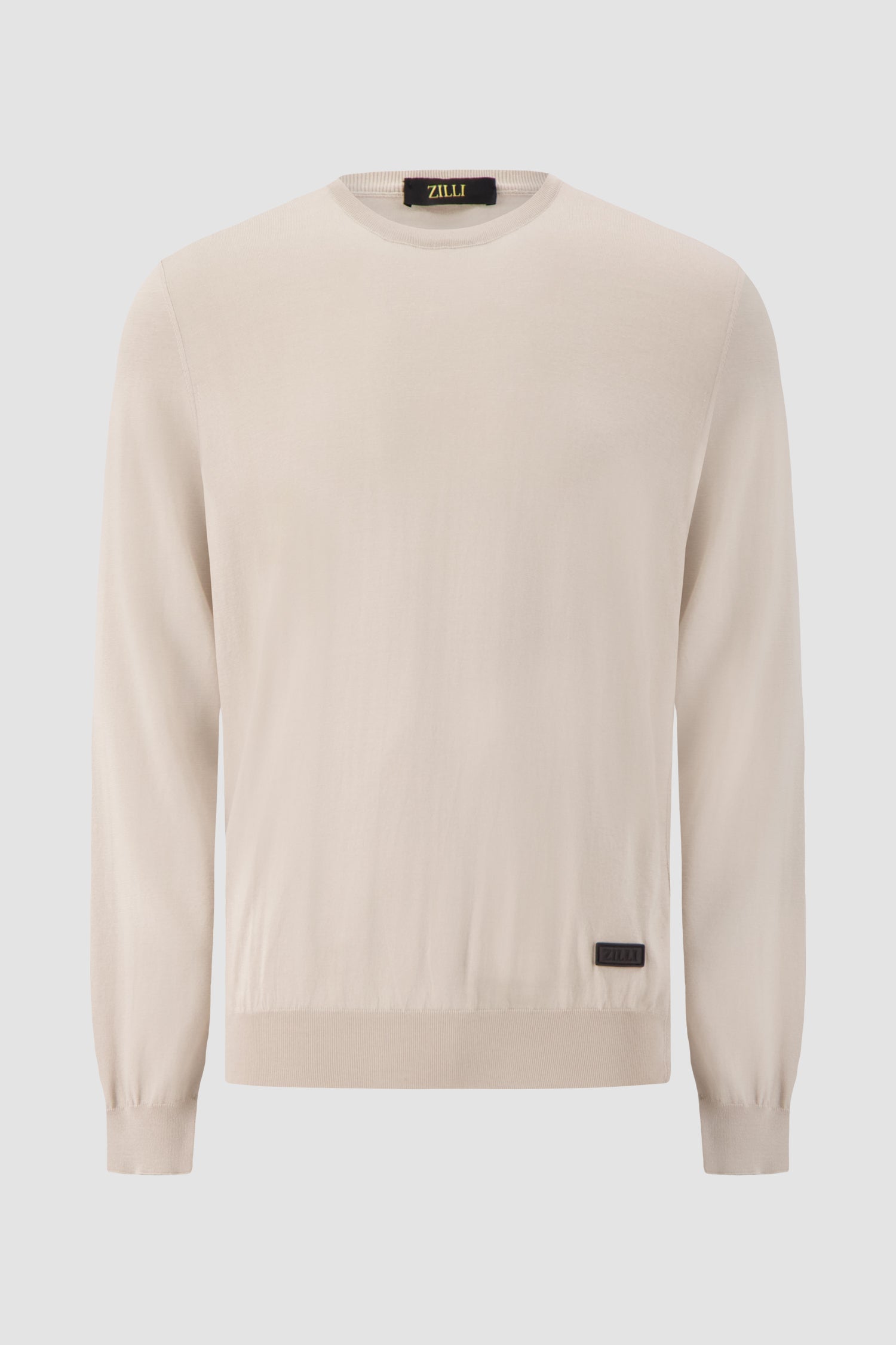 Zilli Beige Round Neck Sweater