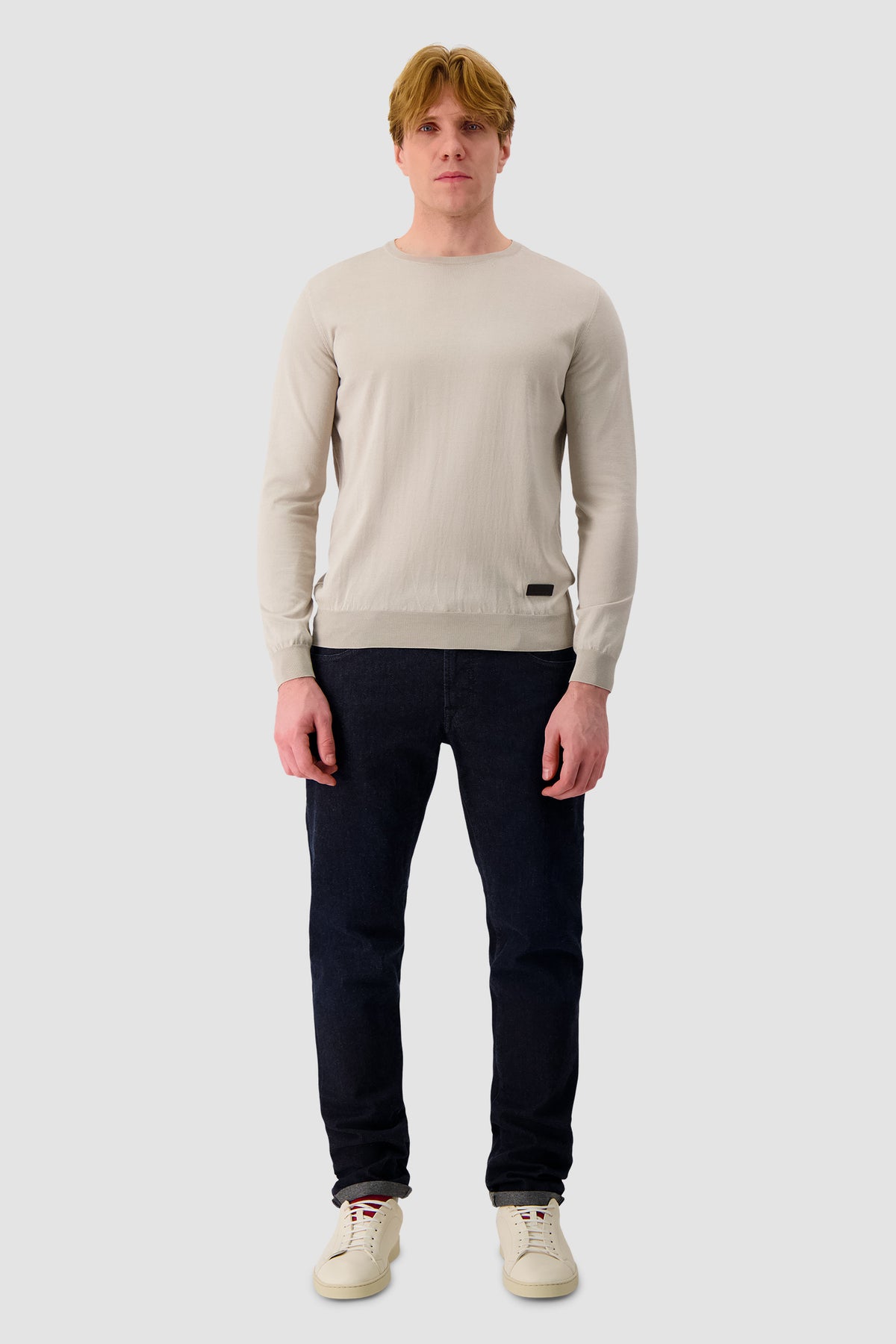 Zilli Beige Round Neck Sweater