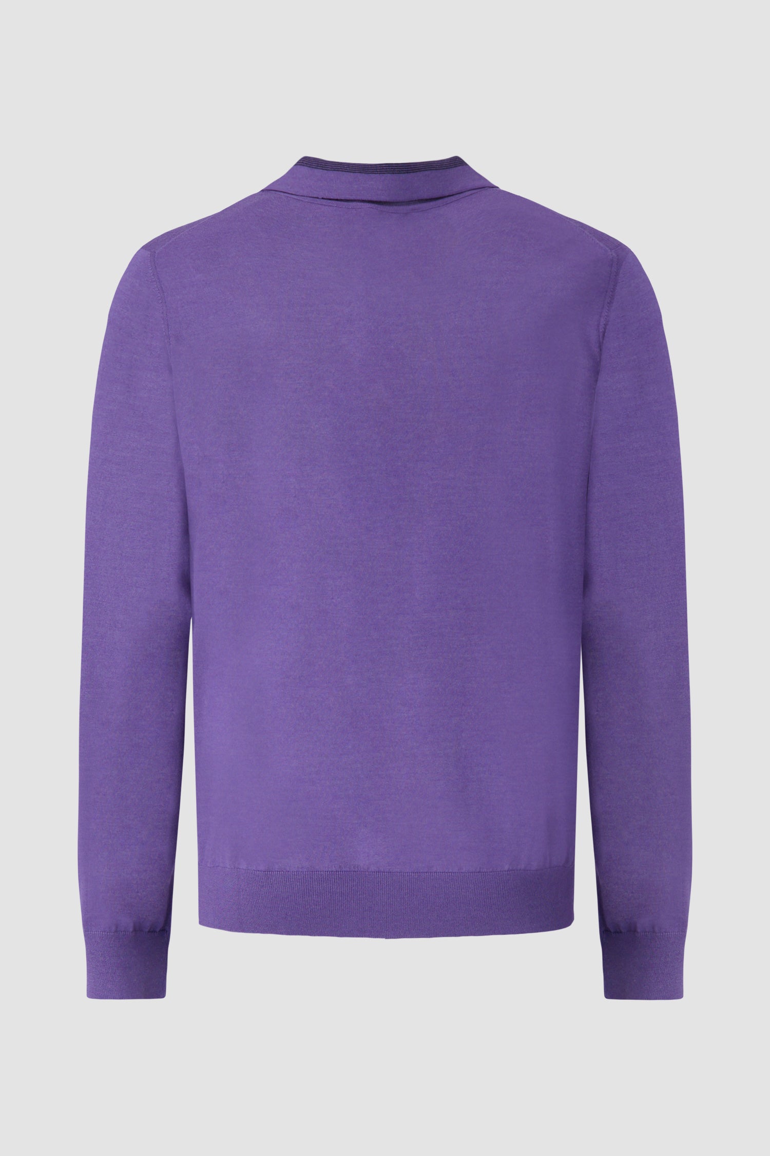 Zilli Purple Zipped Collar Sweater