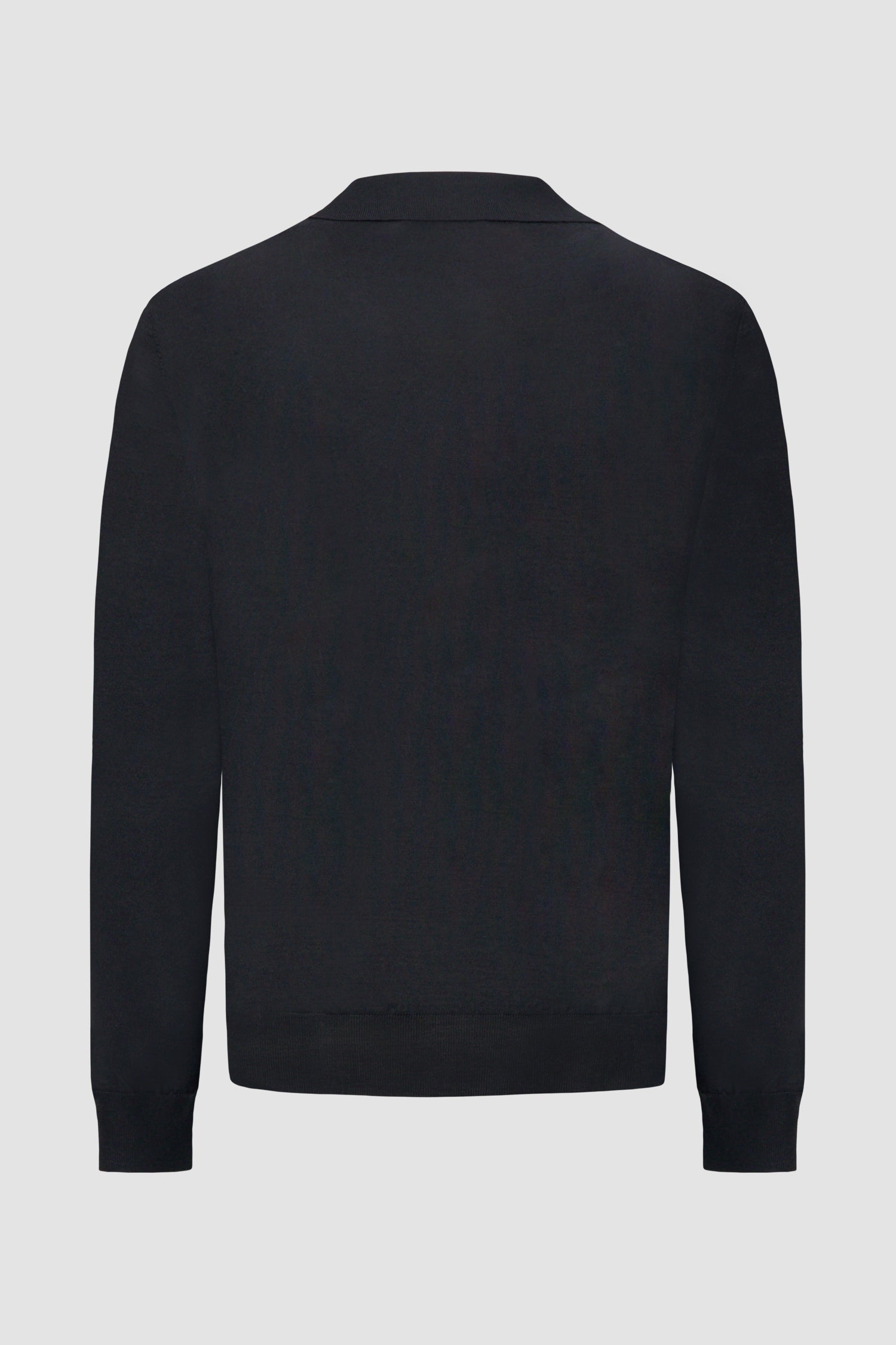 Zilli Black Zipped Collar Knitwear Sweater