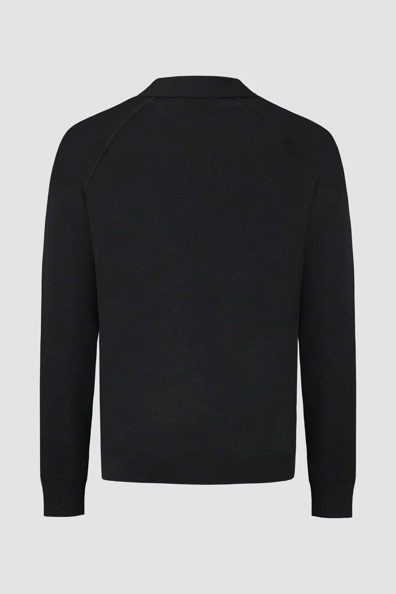 Zilli Black Zipped Collar Sweater