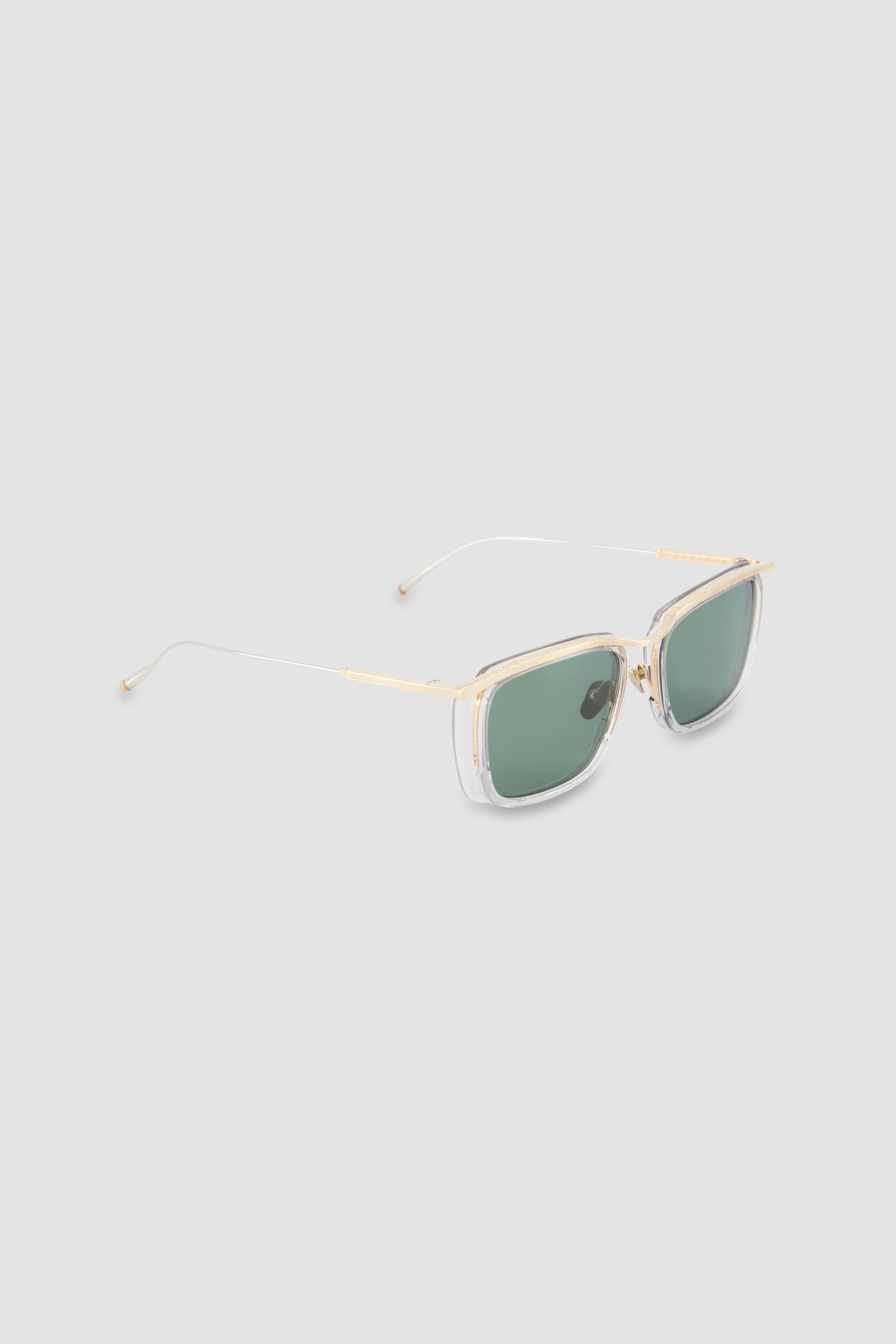Masunaga Grey/Green Kiri Sunglasses
