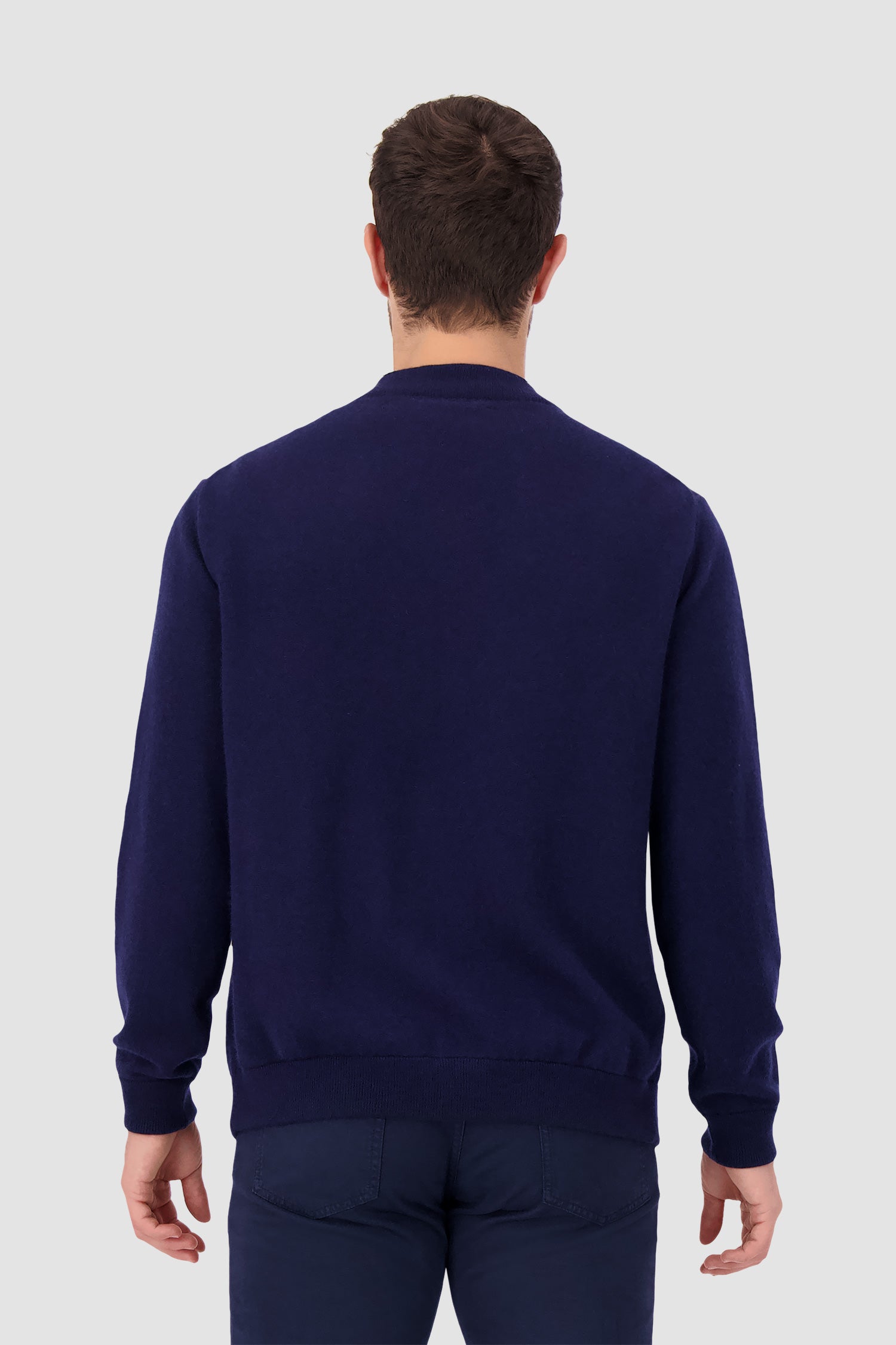 Kiton Navy Cardigan