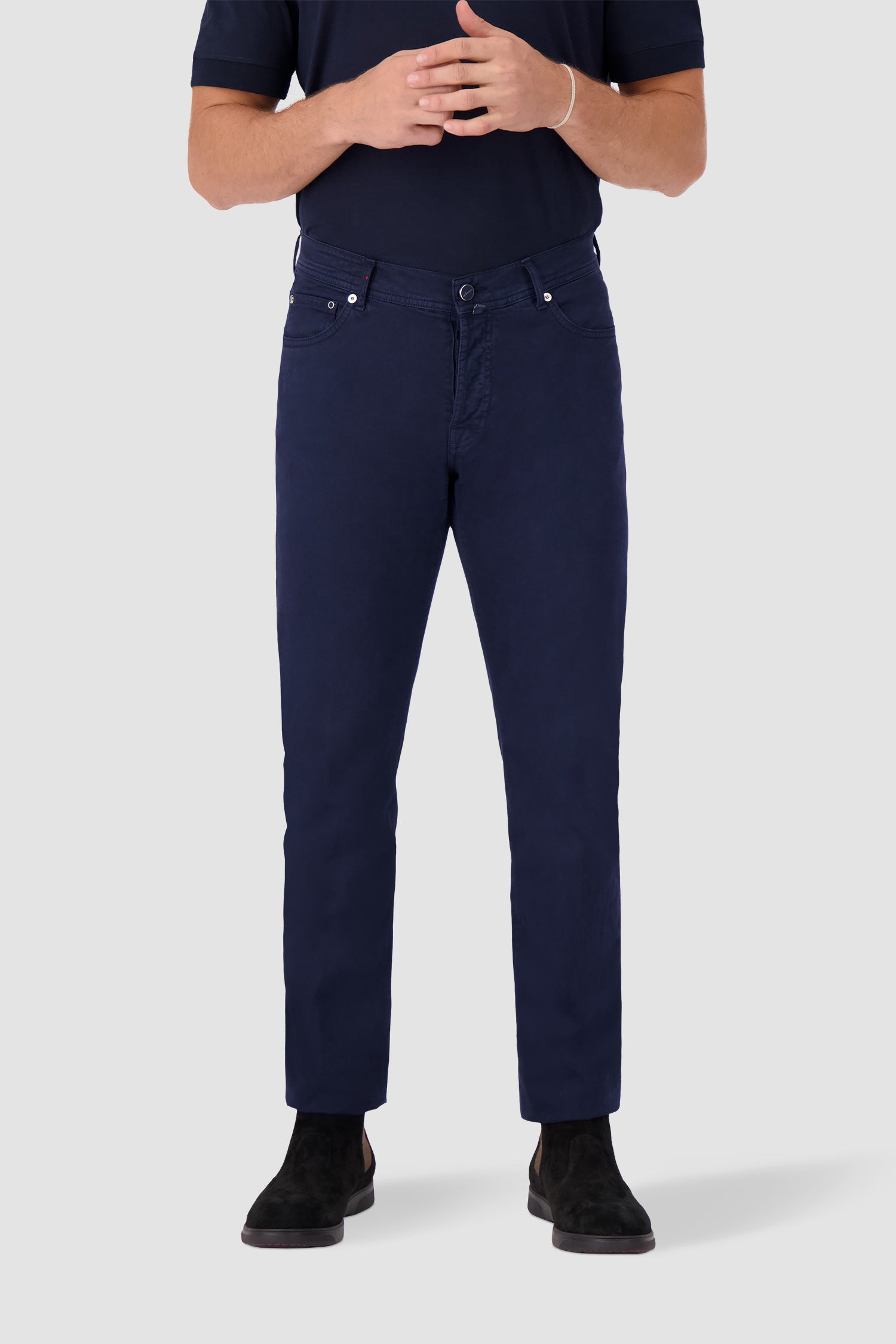 Kiton Blue Trousers