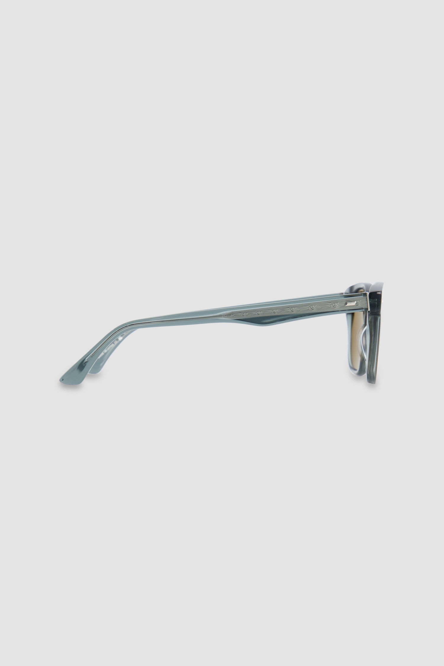 Masunaga Green/Brown Koki Sunglasses