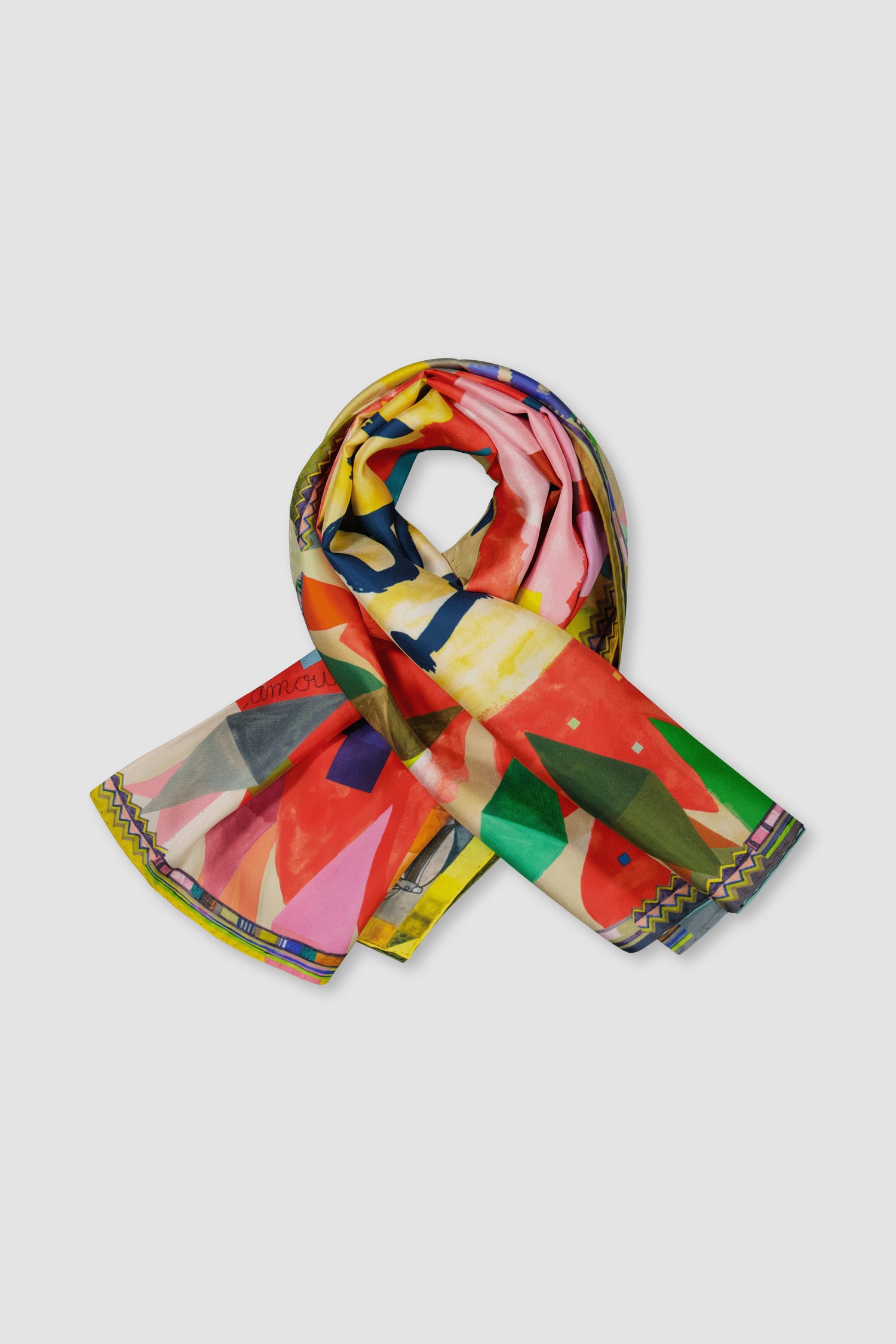 Women's Stylish End Stitched with Floral Printed Scarf (H-160 x W