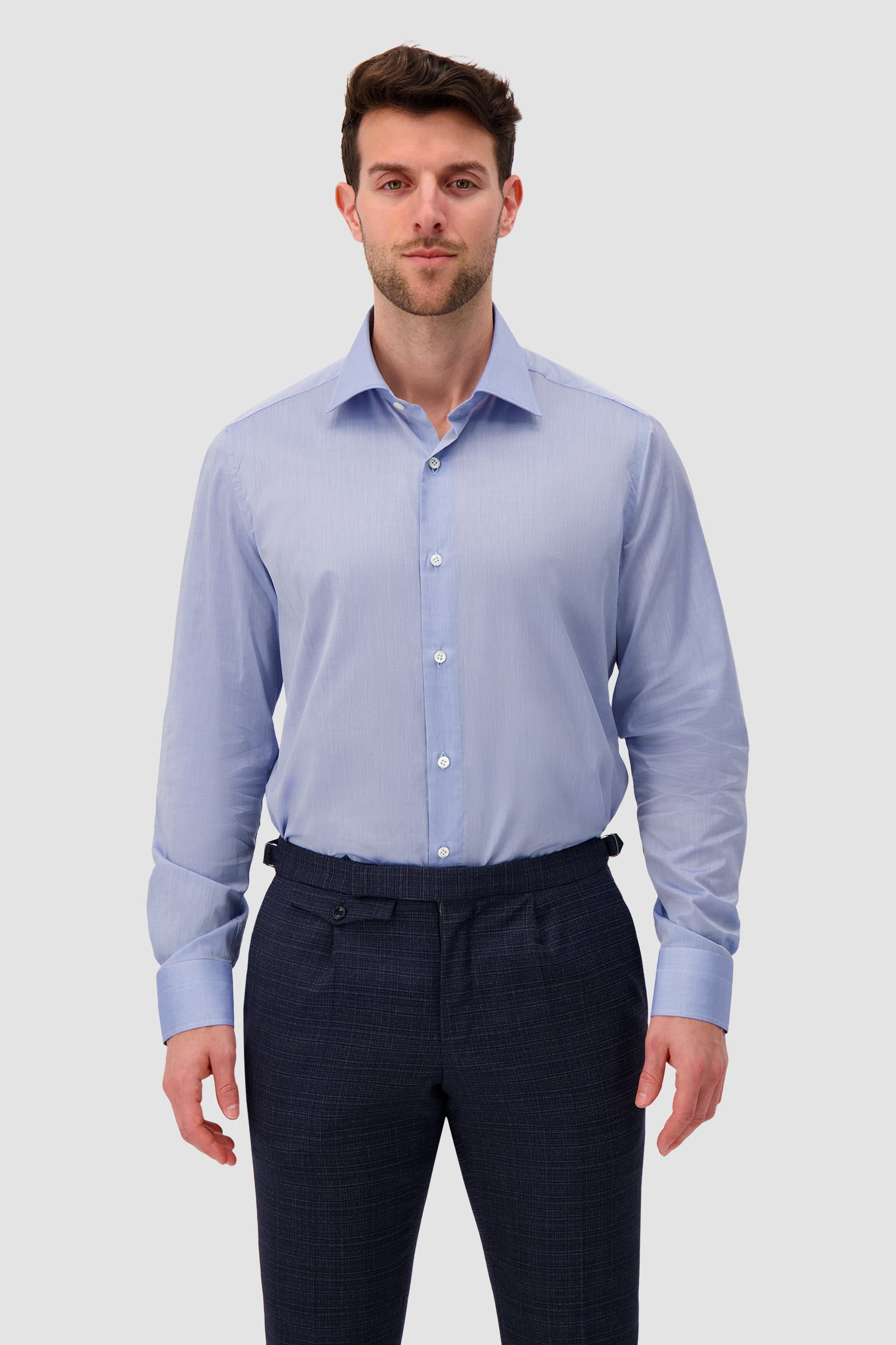 Chemise en popeline Luigi Borrelli