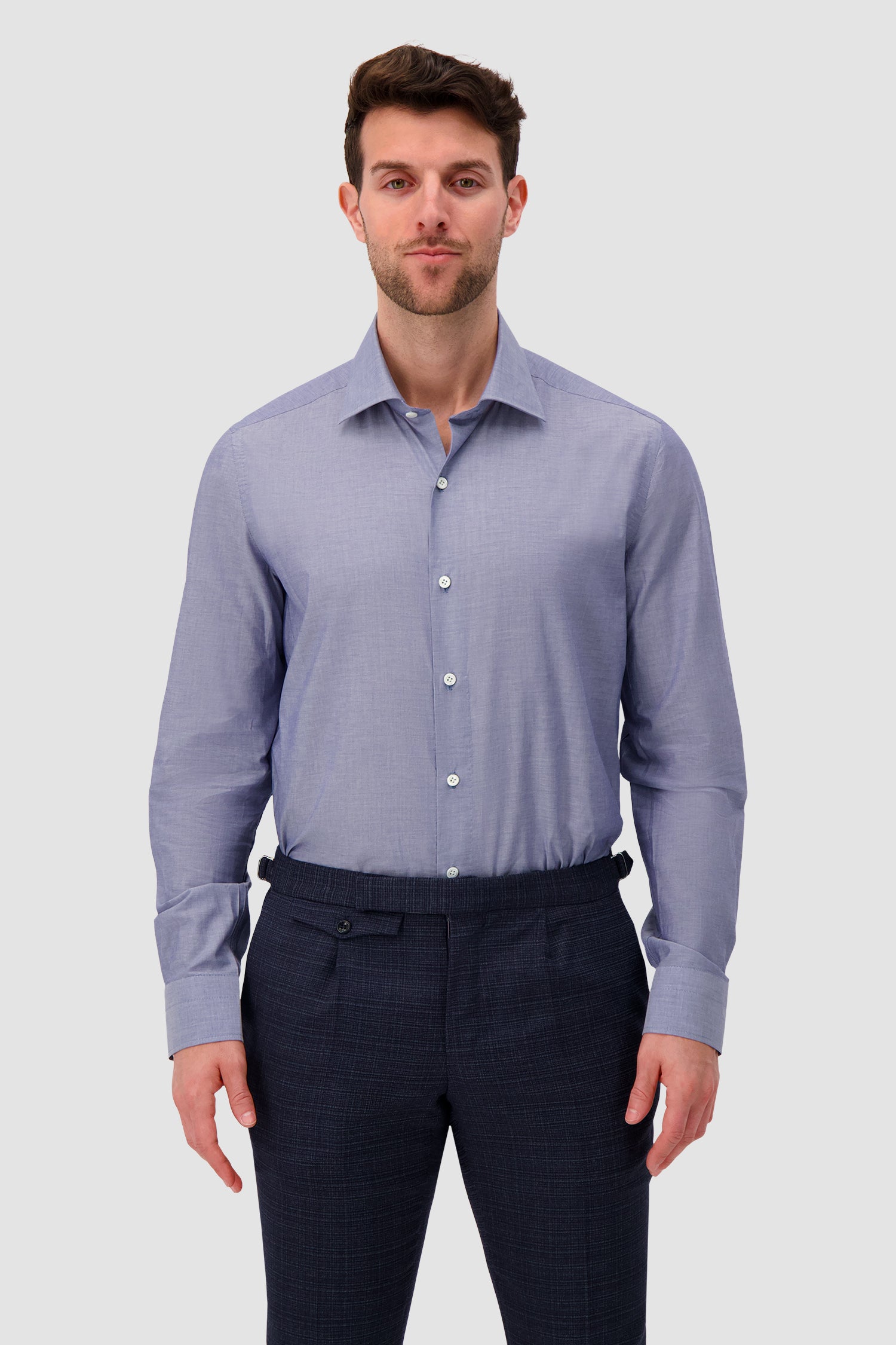 Luigi Borrelli Mussola Shirt