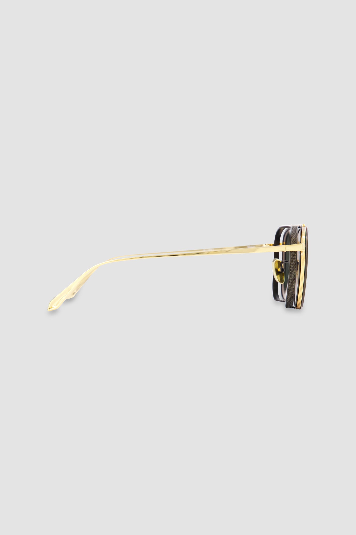 Linda Farrow Black/Gold Varo Sunglasses