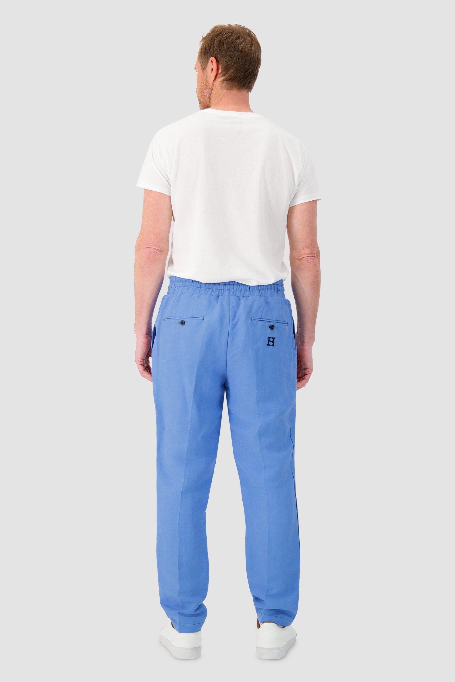 Hettabretz Light Blue Linen Trousers