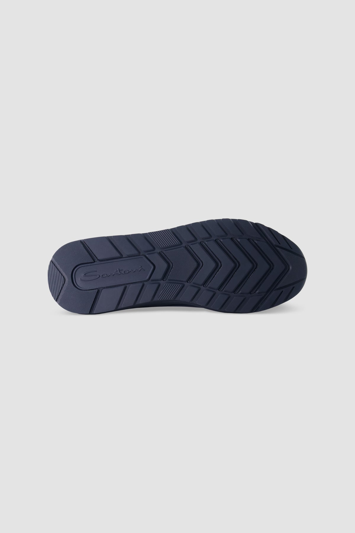 Santoni Navy Sneakers