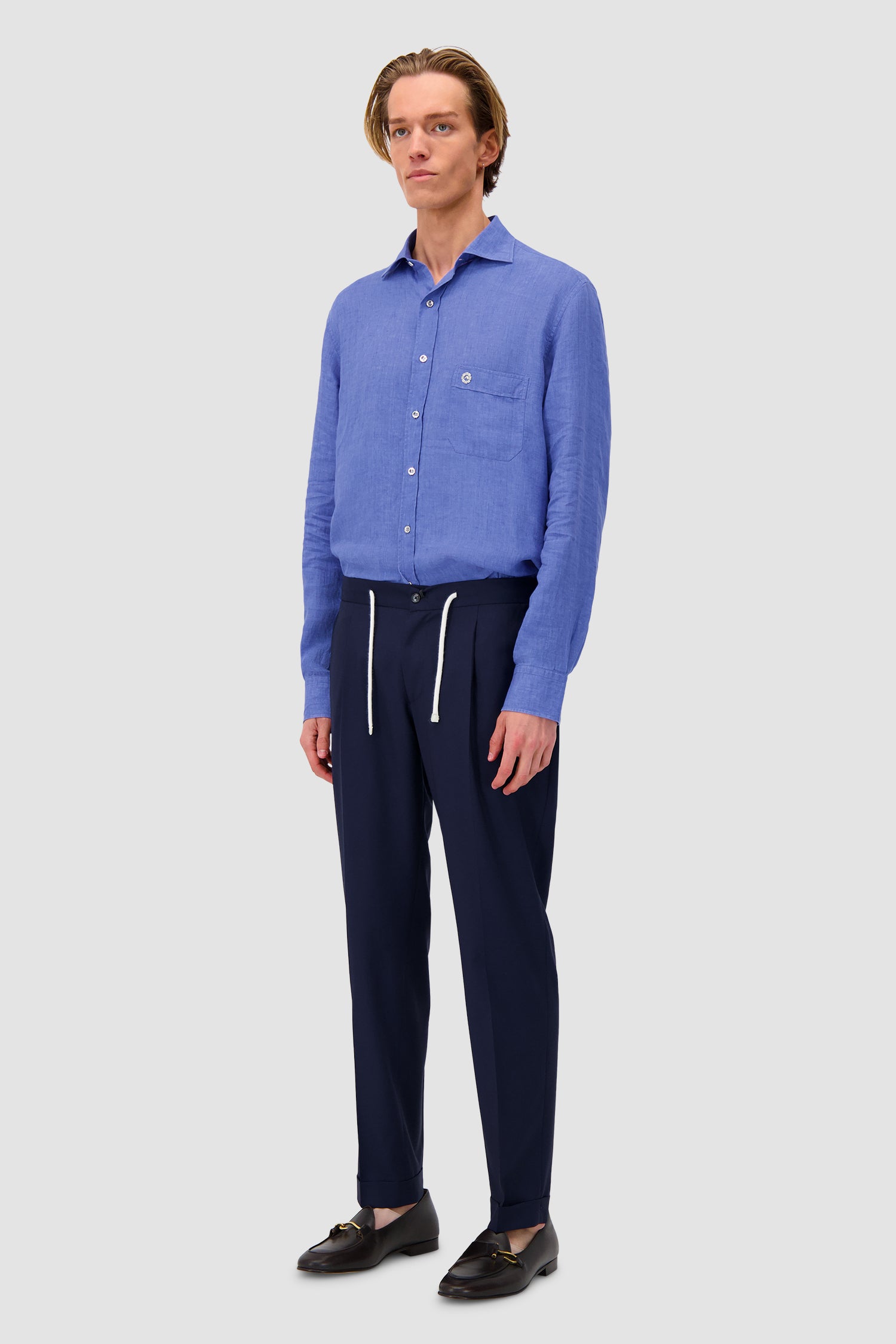 Chemise en lin Stefano Ricci