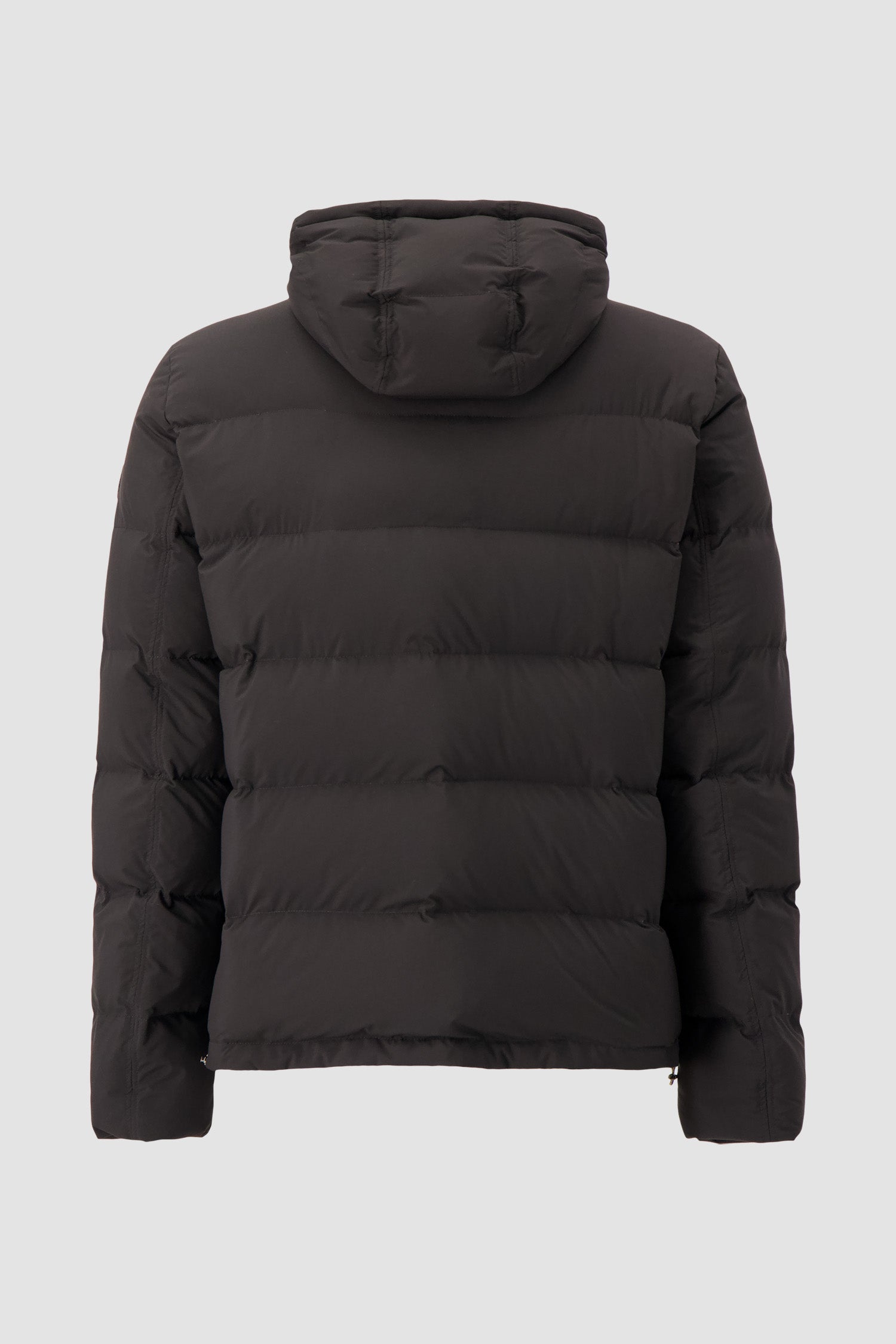 Stefano Ricci Black Sport Quilted Down Jacket