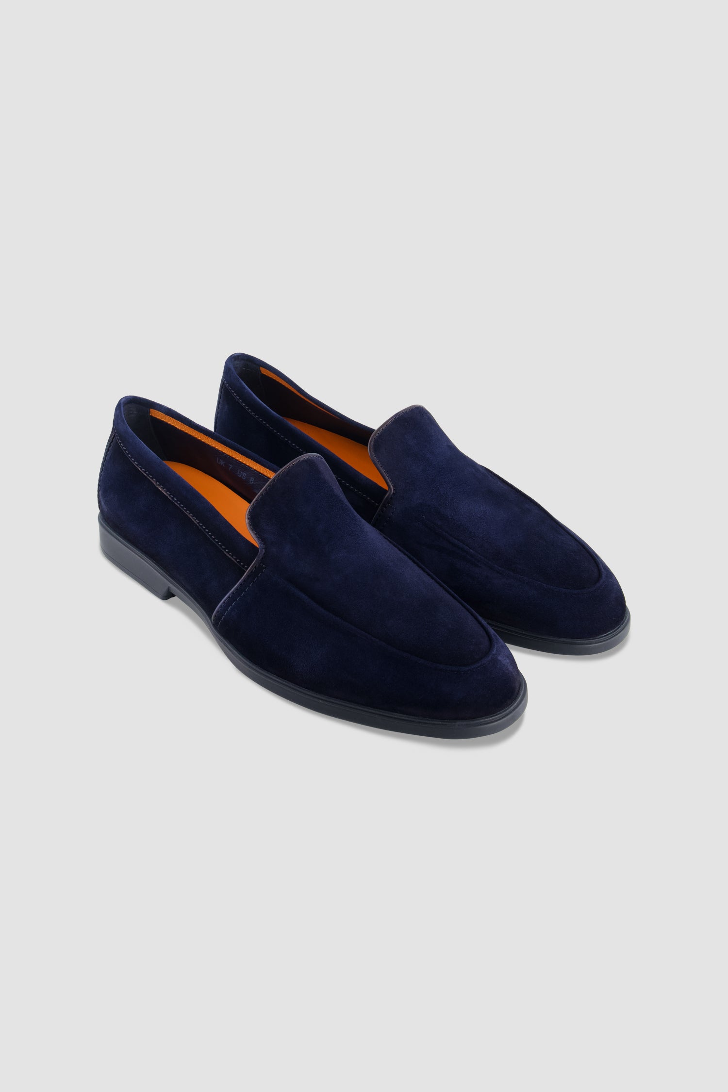 Santoni Navy Suede Slip-On Loafer II
