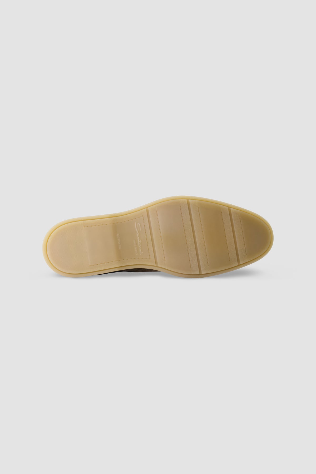 Santoni Brown Suede Slip-On