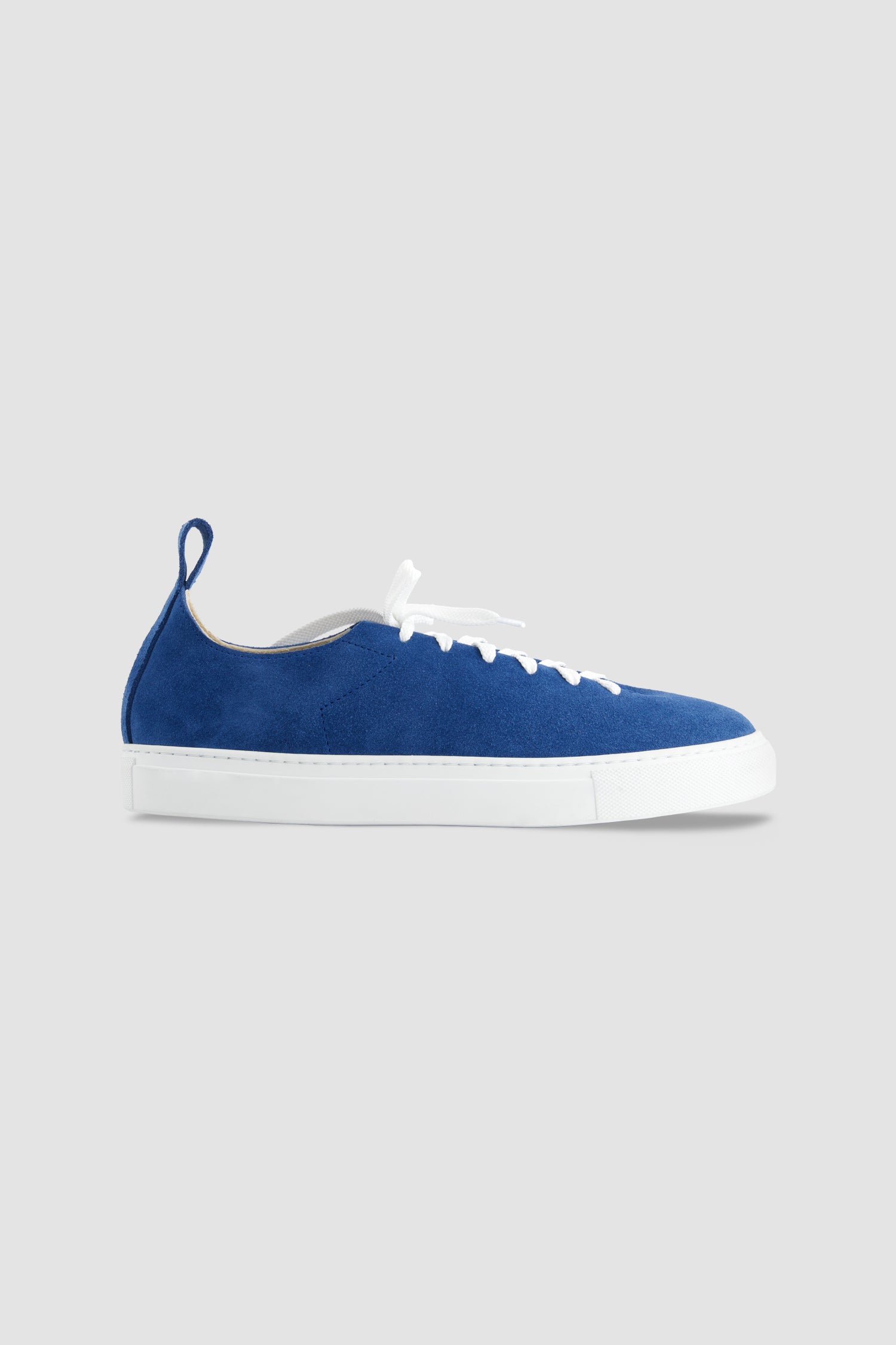 Stefano Bemer Navy Suede Sneakers
