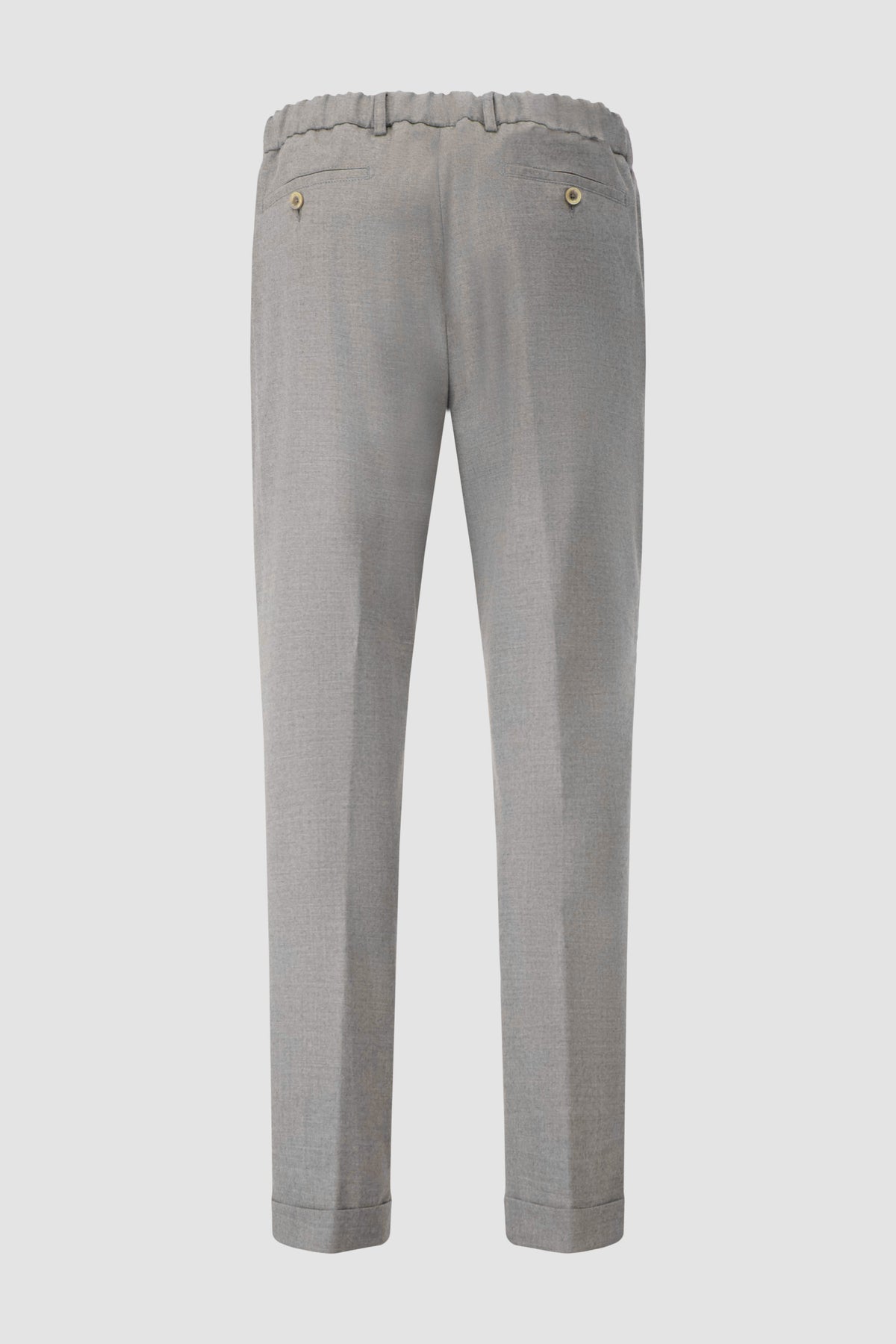 Marco Pescarolo Grey Cashmere Drawstring Trouser