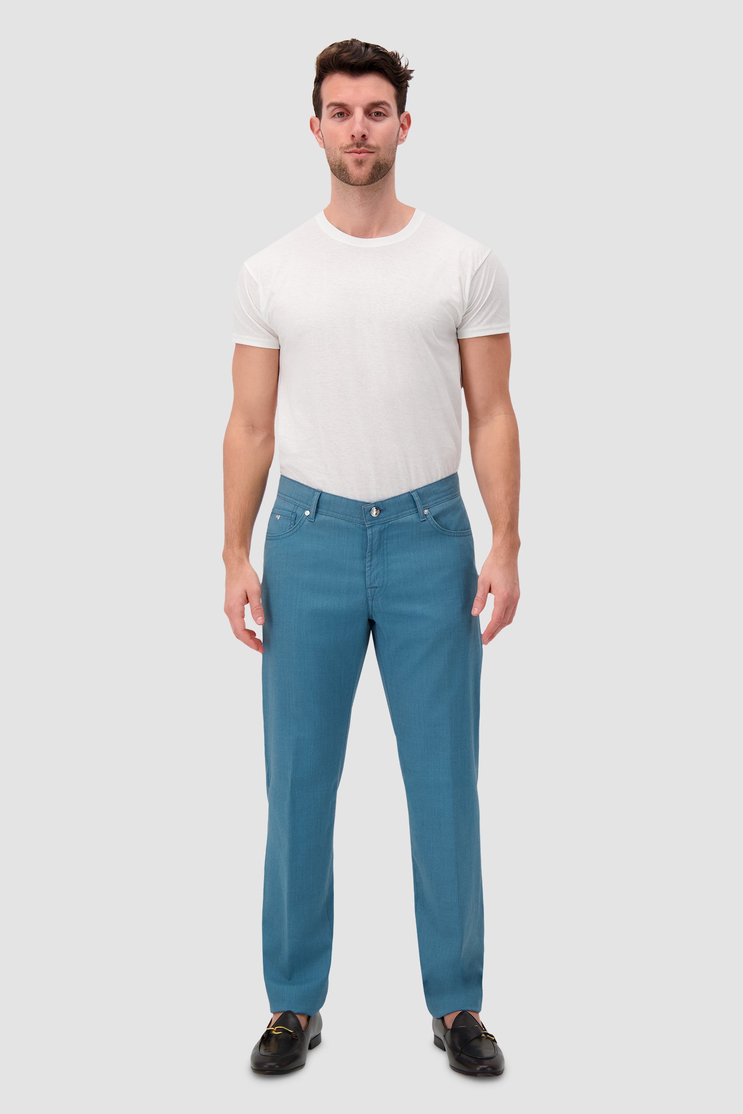 Pantalon Marco Pescarolo Neranom à glissière