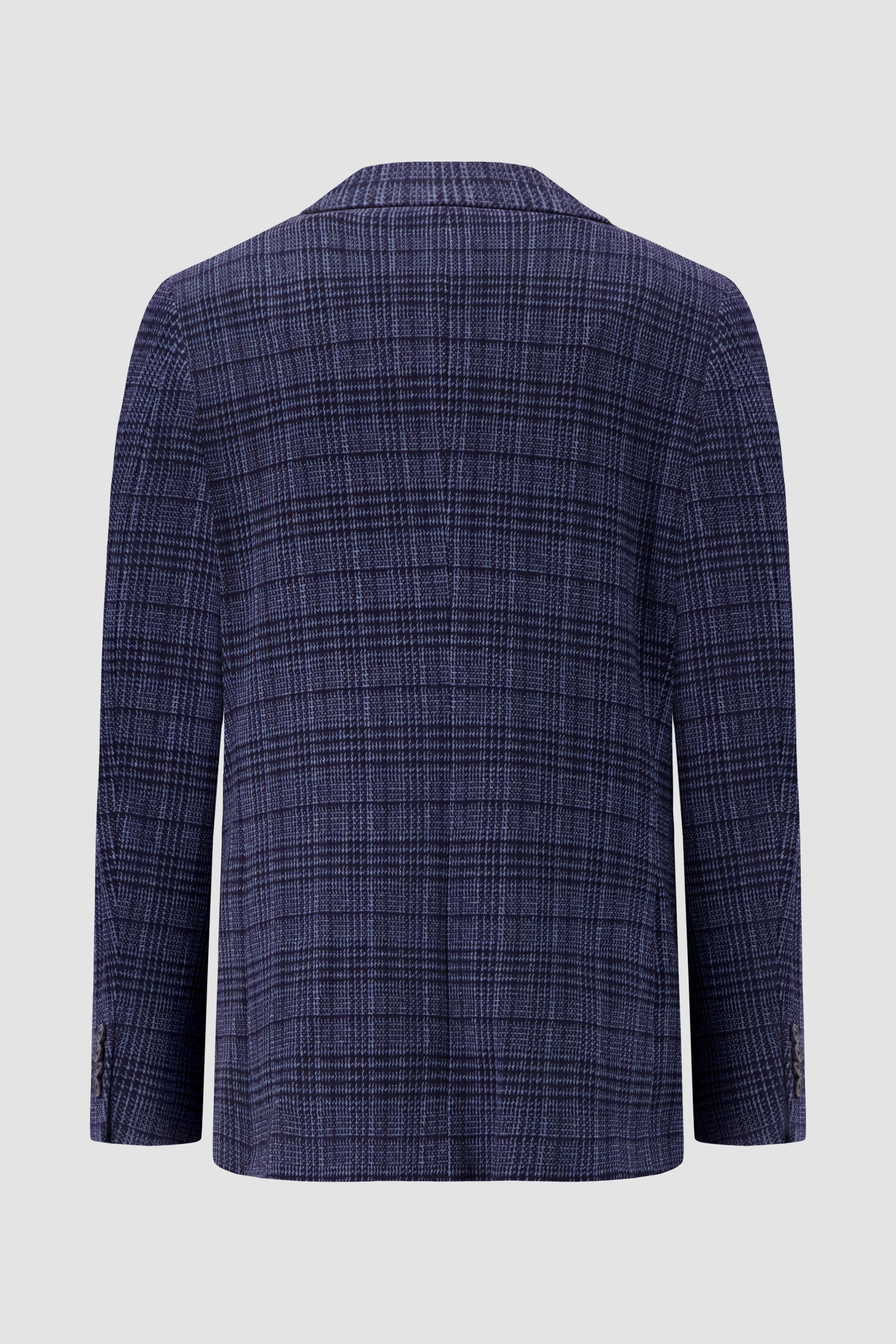 Etro Milano Navy Plaid Blazer